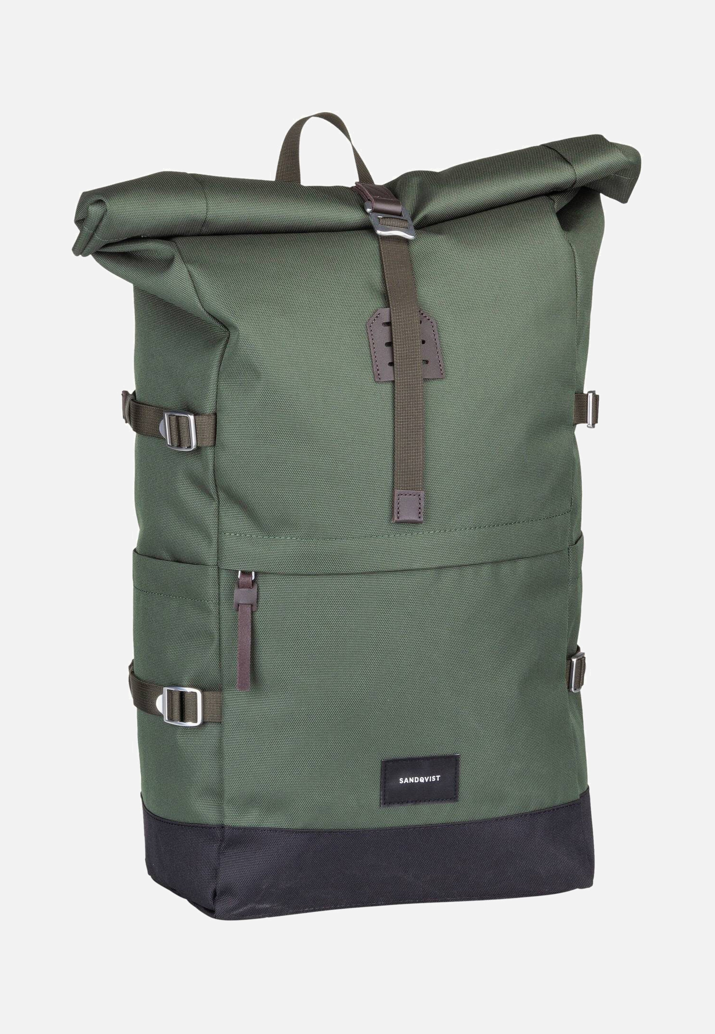 Sandqvist - Bernt Dawn Green - Rolltop Backpack | Neutral-Image