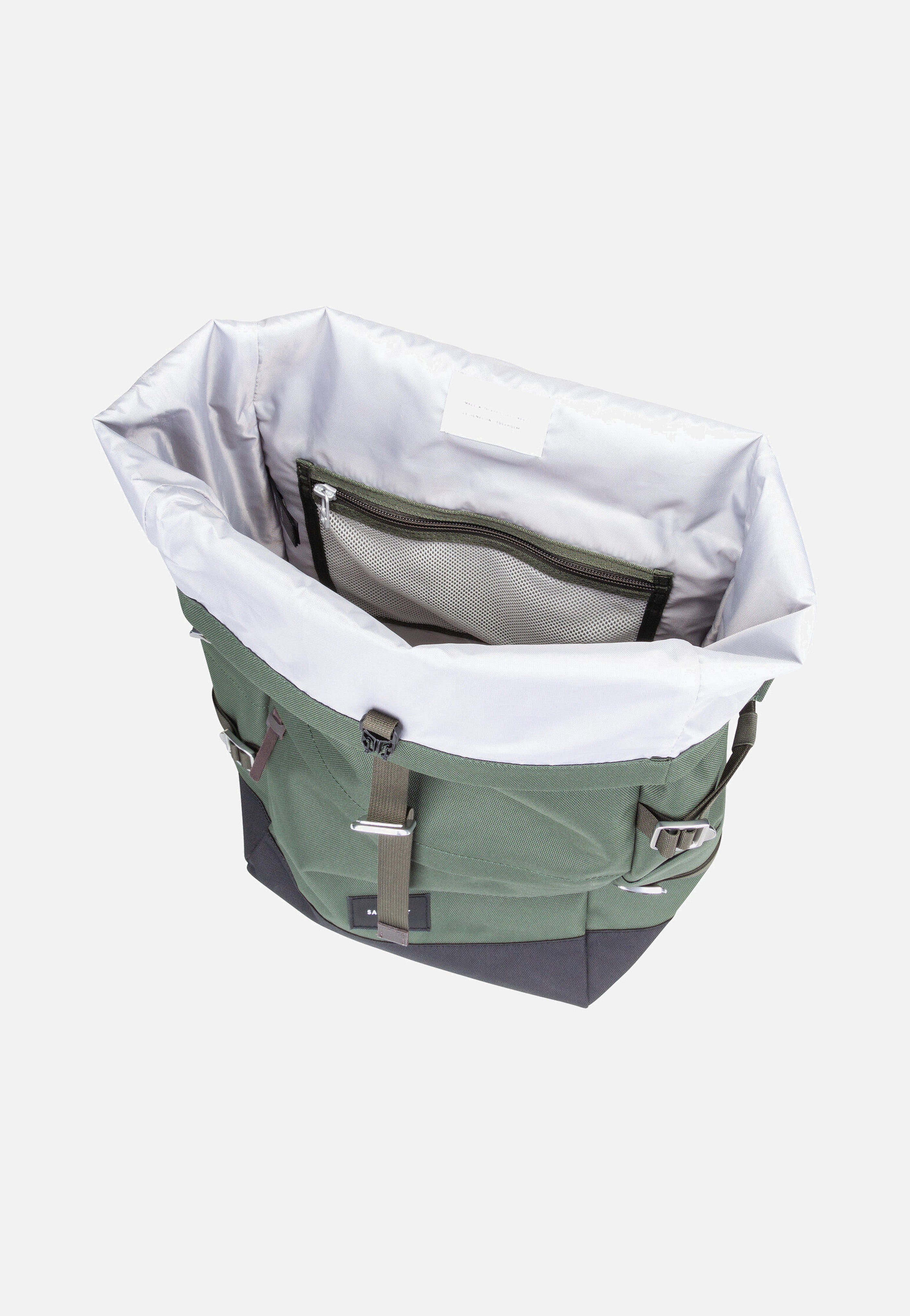 Sandqvist - Bernt Dawn Green - Rolltop Backpack | Neutral-Image