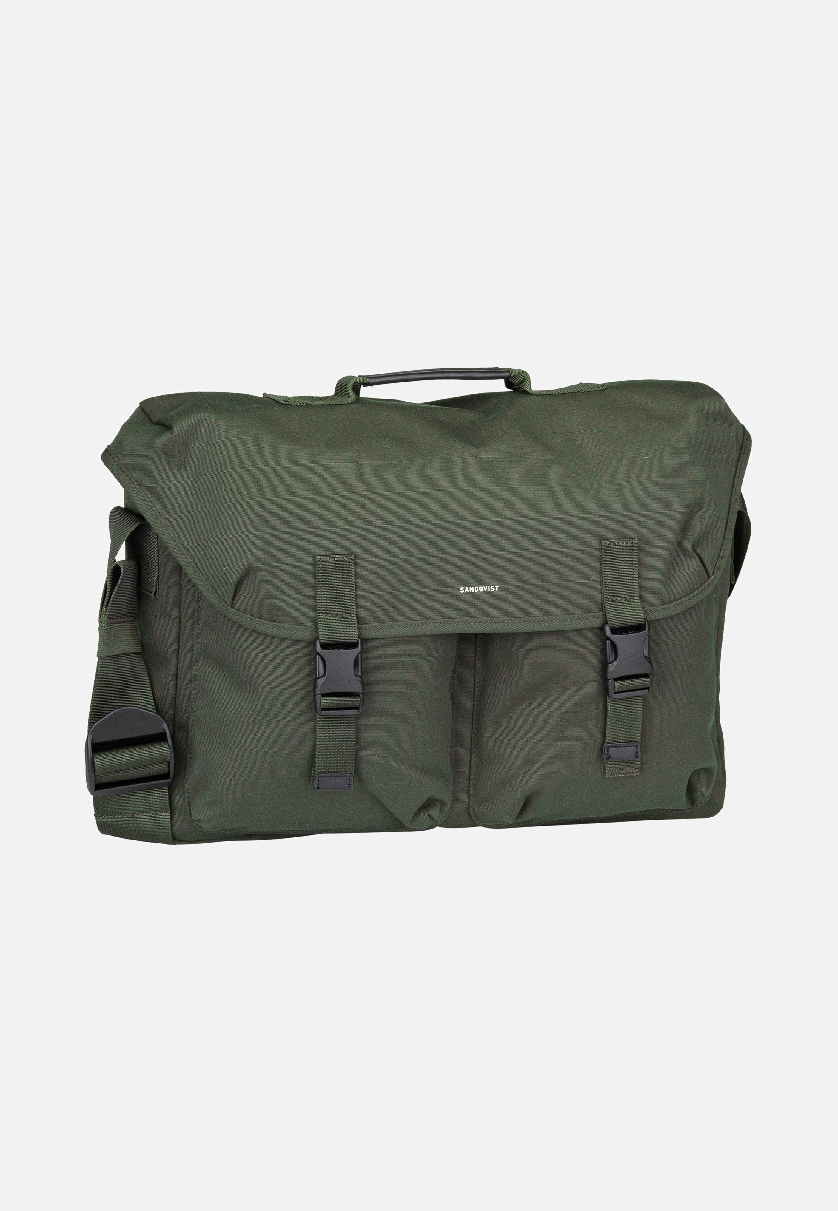 Sandqvist - Everyday Msng Dark Green - Messenger Bag | Neutral-Image