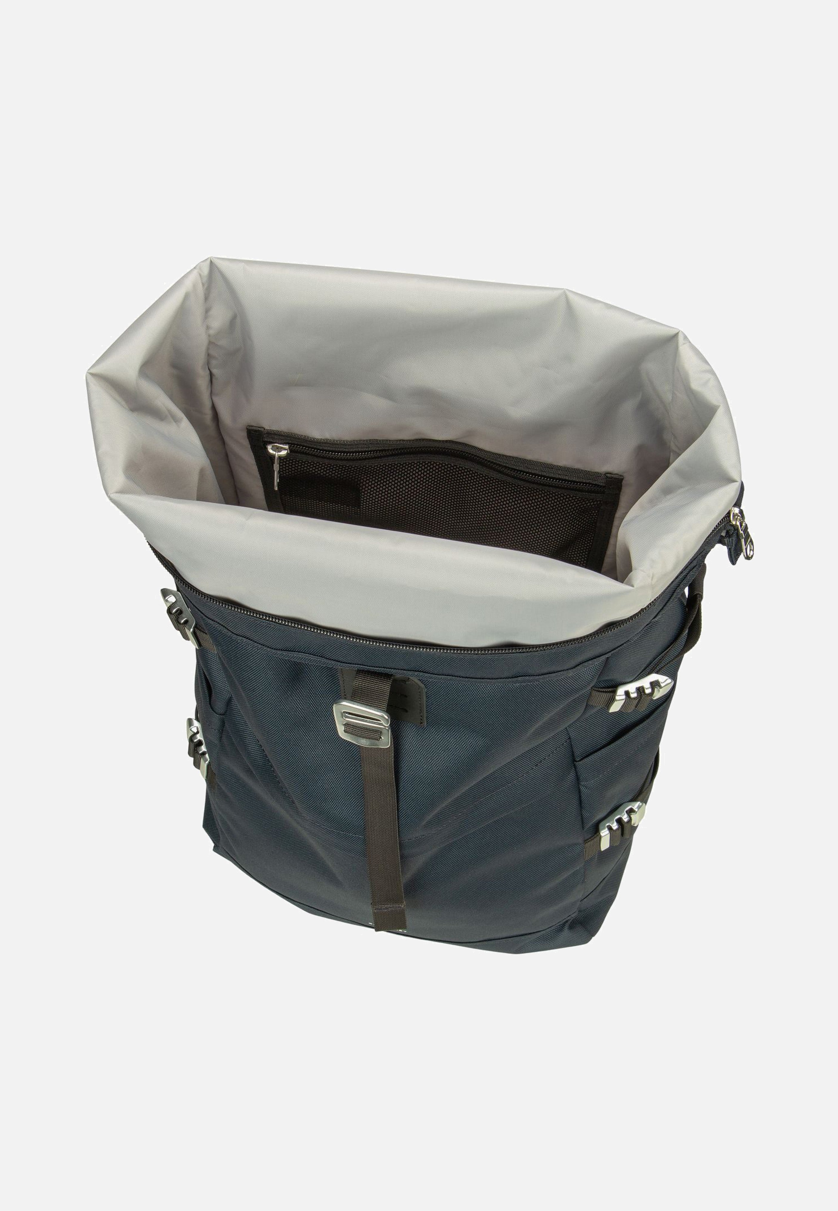 Sandqvist - Icon BP L Navy - Rolltop Backpack | Neutral-Image