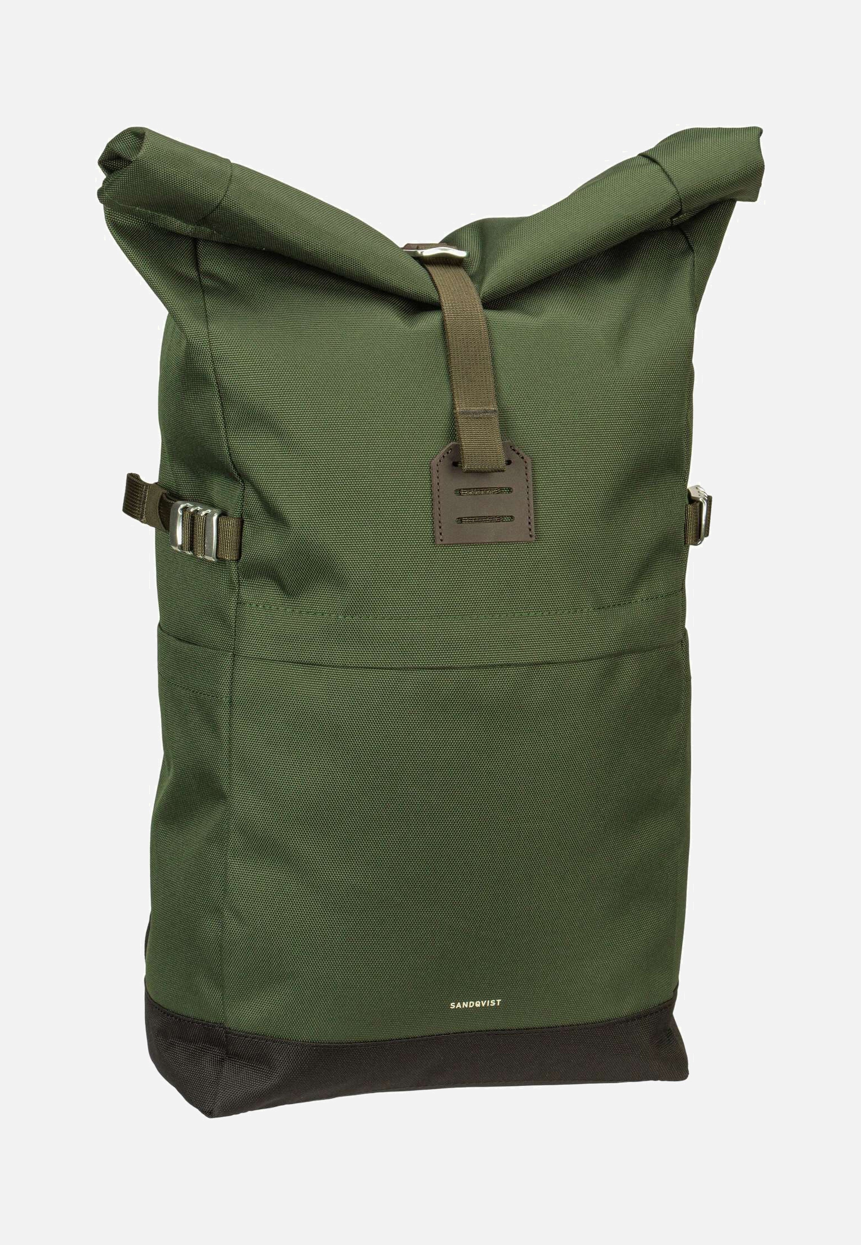 Sandqvist - Icon Rolltop BP M Dawn Green - Rolltop Backpack | Neutral-Image