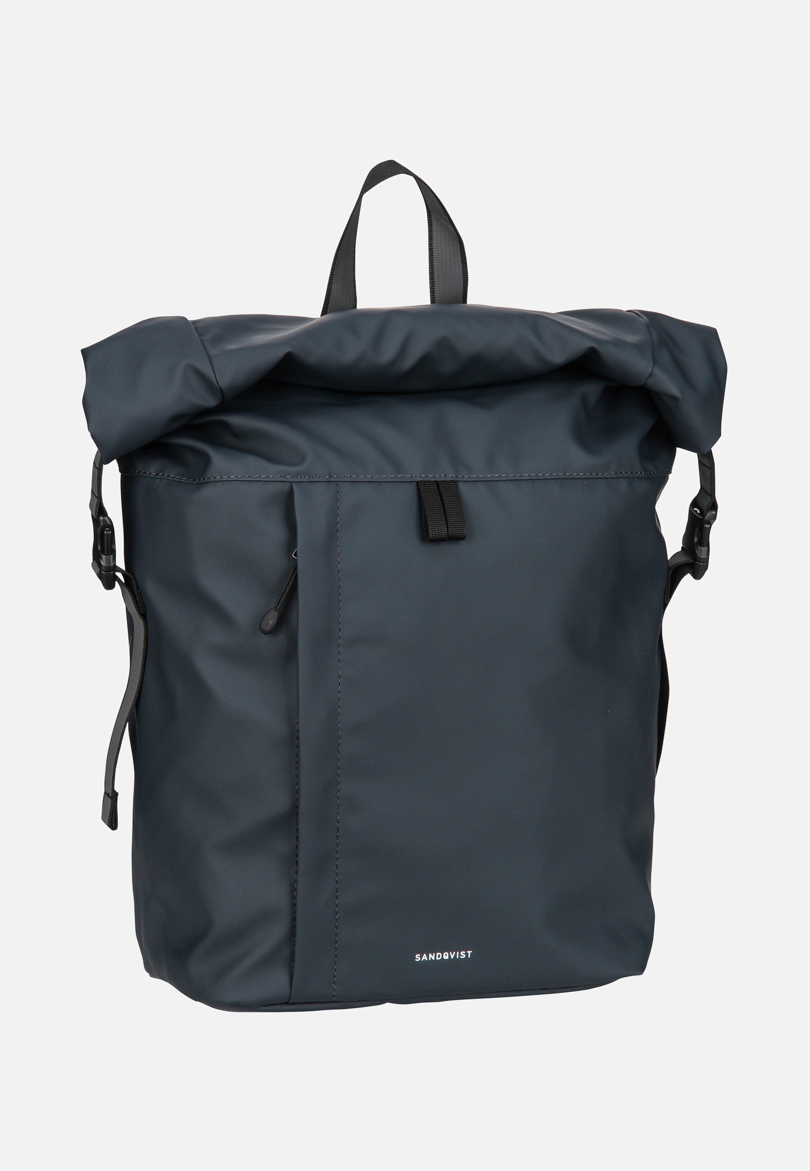 Sandqvist - Konrad Navy - Rolltop Backpack | Neutral-Image
