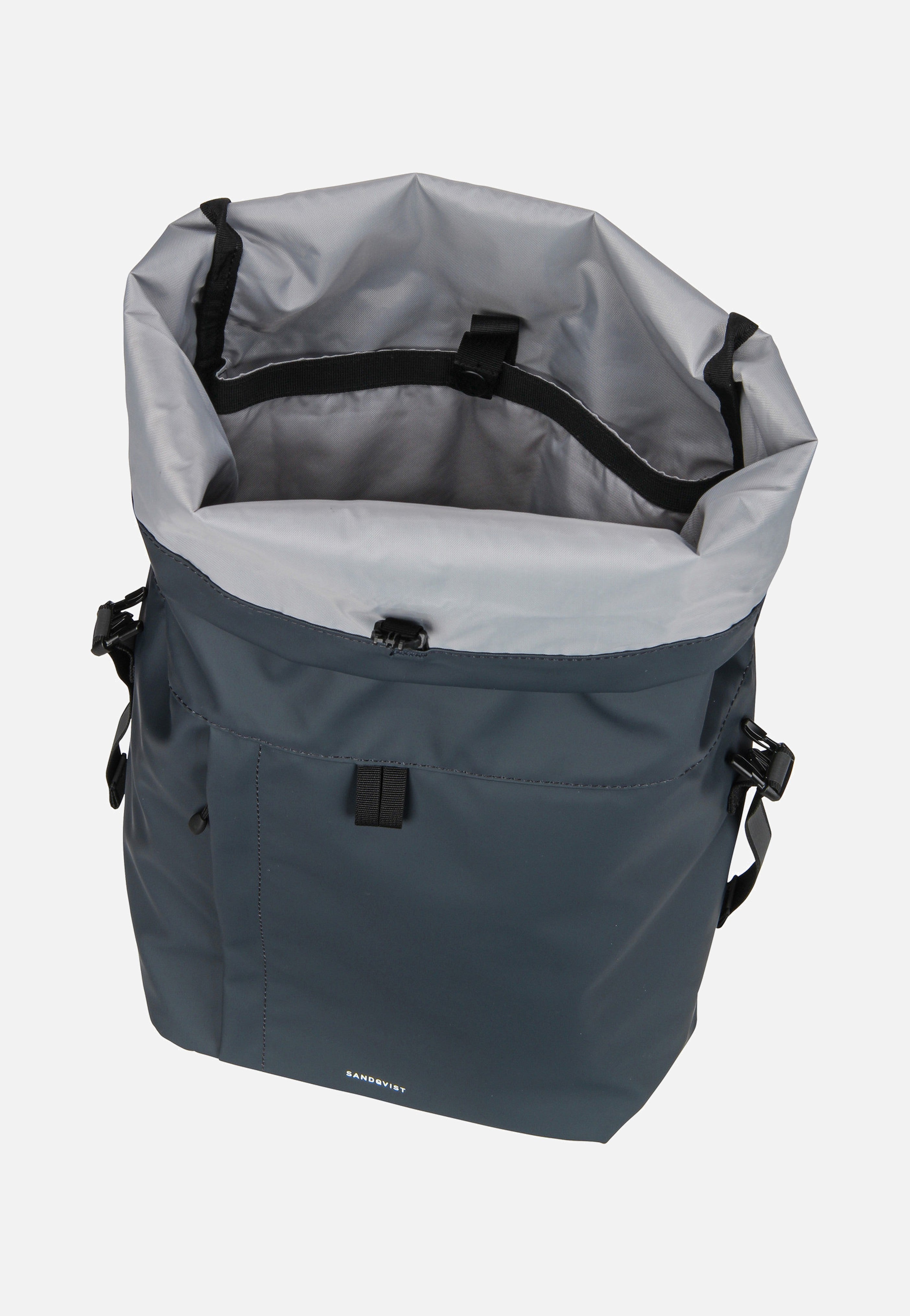 sandqvist fahrradtasche Sandqvist Konrad Navy - Rolltop Rucksack