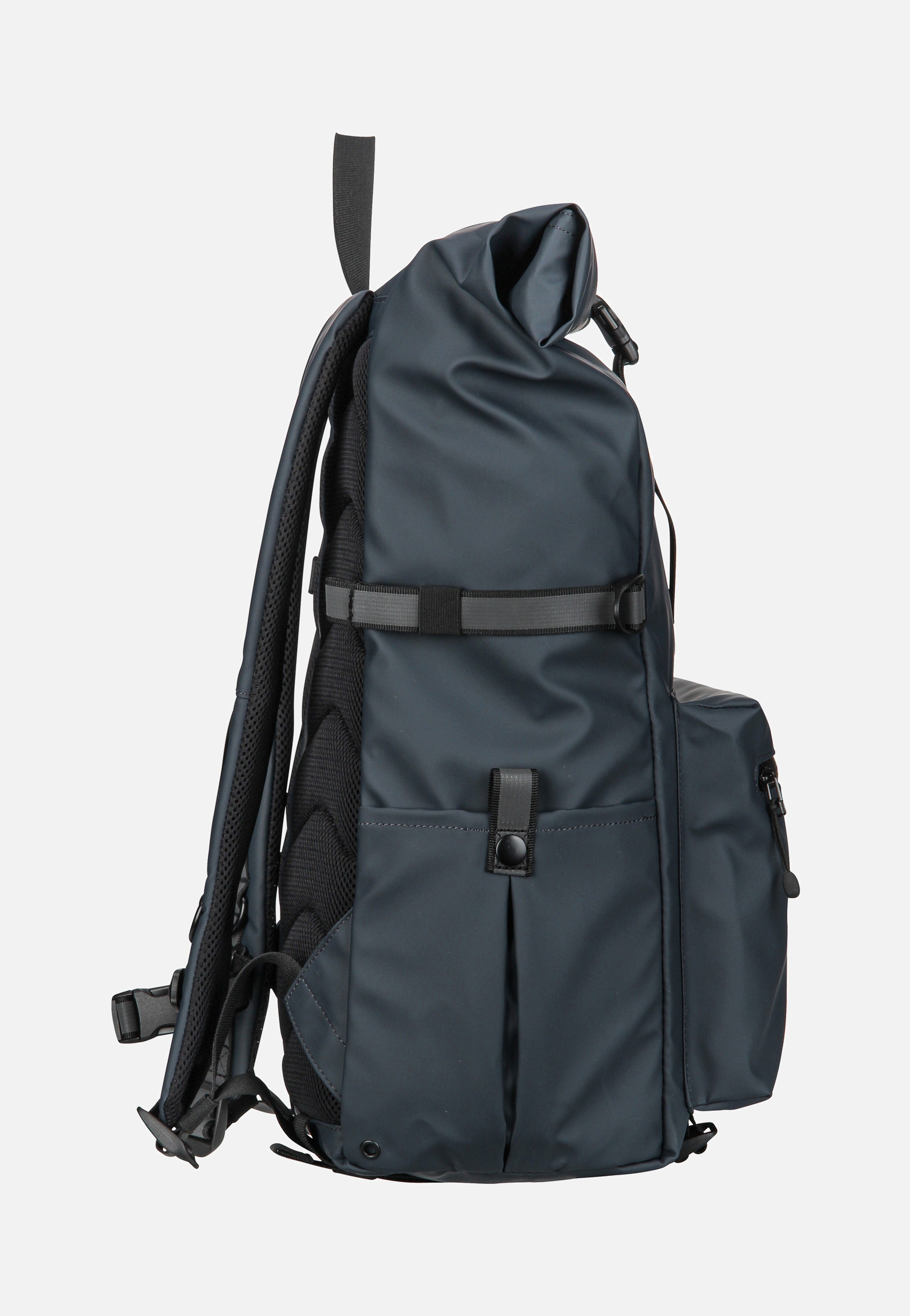 Sandqvist - Ruben 2.0 Navy - Rolltop Backpack | Neutral-Image