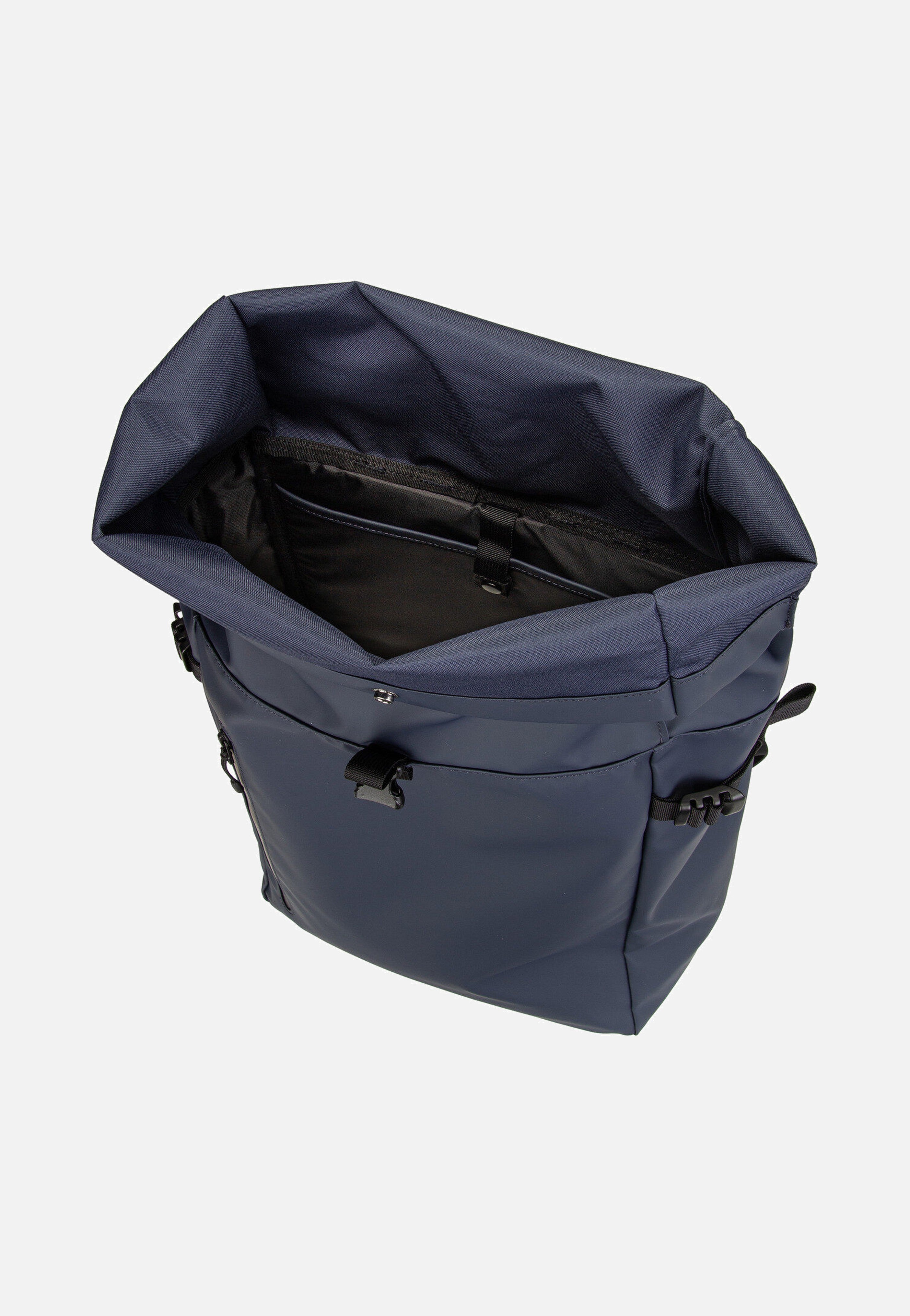 Sandqvist - Stream Slim Rolltop L Navy - Backpack | Neutral-Image
