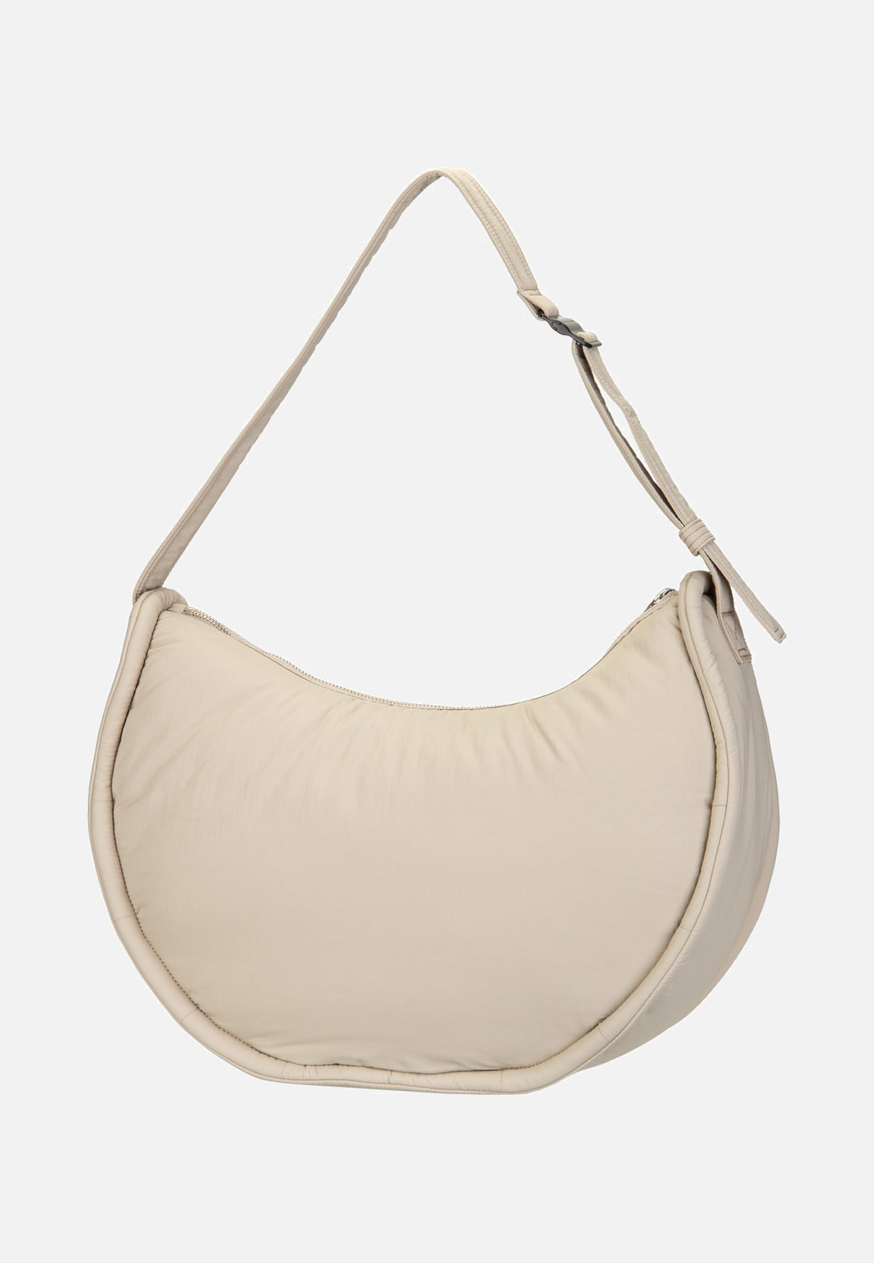 Sandqvist Curve Half Moon Beige Hobo Bag