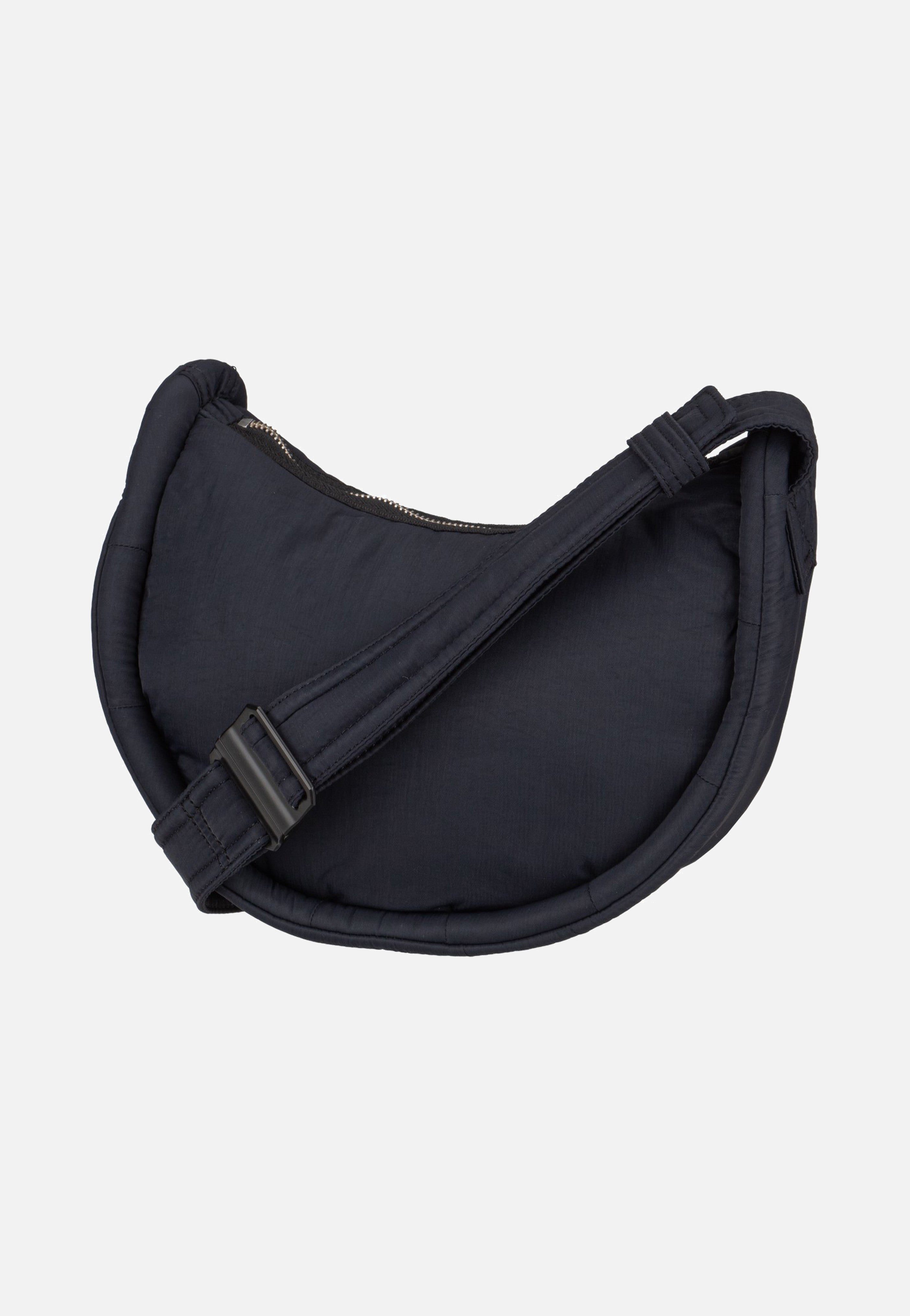 Sandqvist Curve Halfmoon Mini Black Hobo Bag