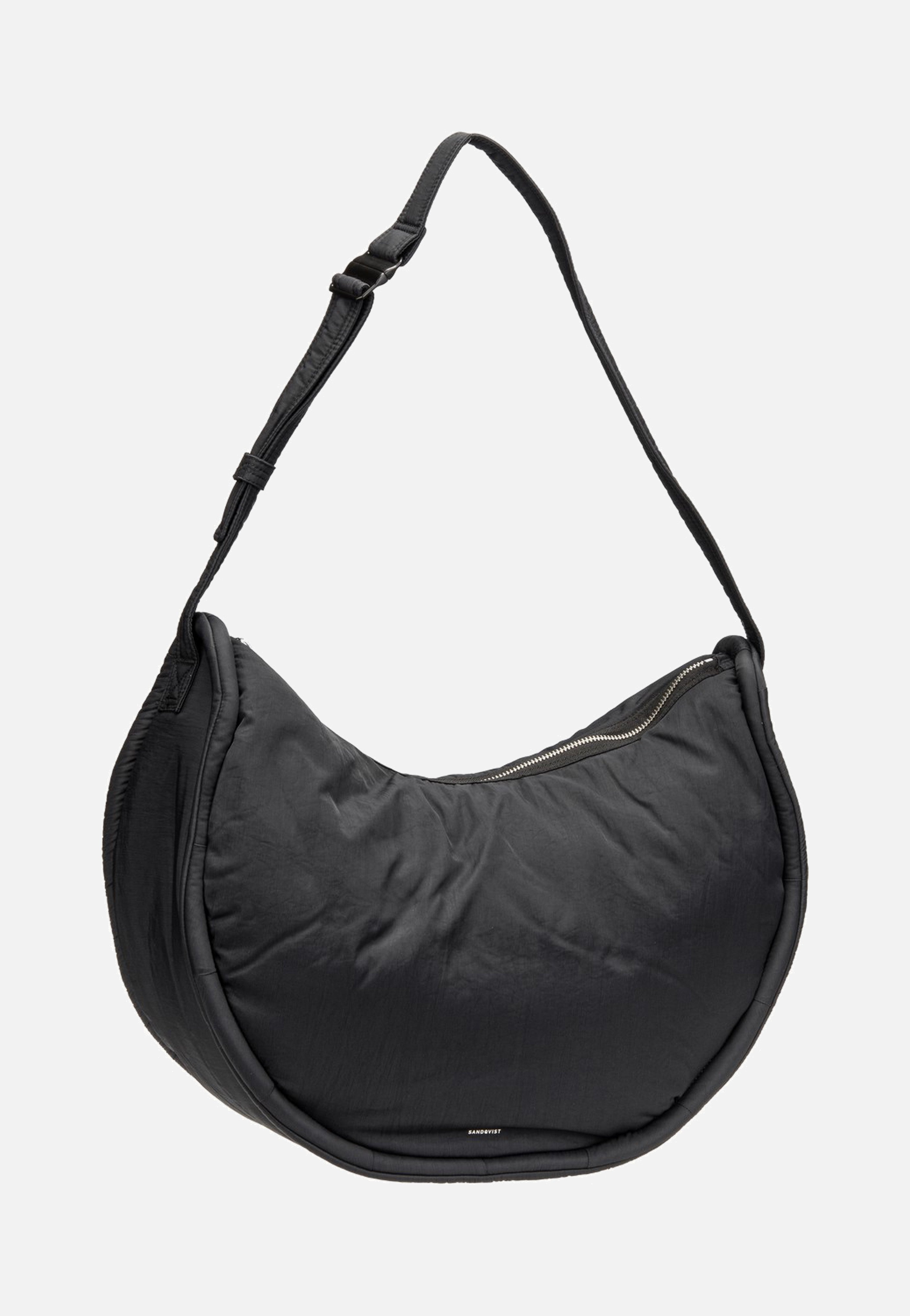 Sandqvist - Curve Half Moon Black - Hobo Bag | Neutral-Image