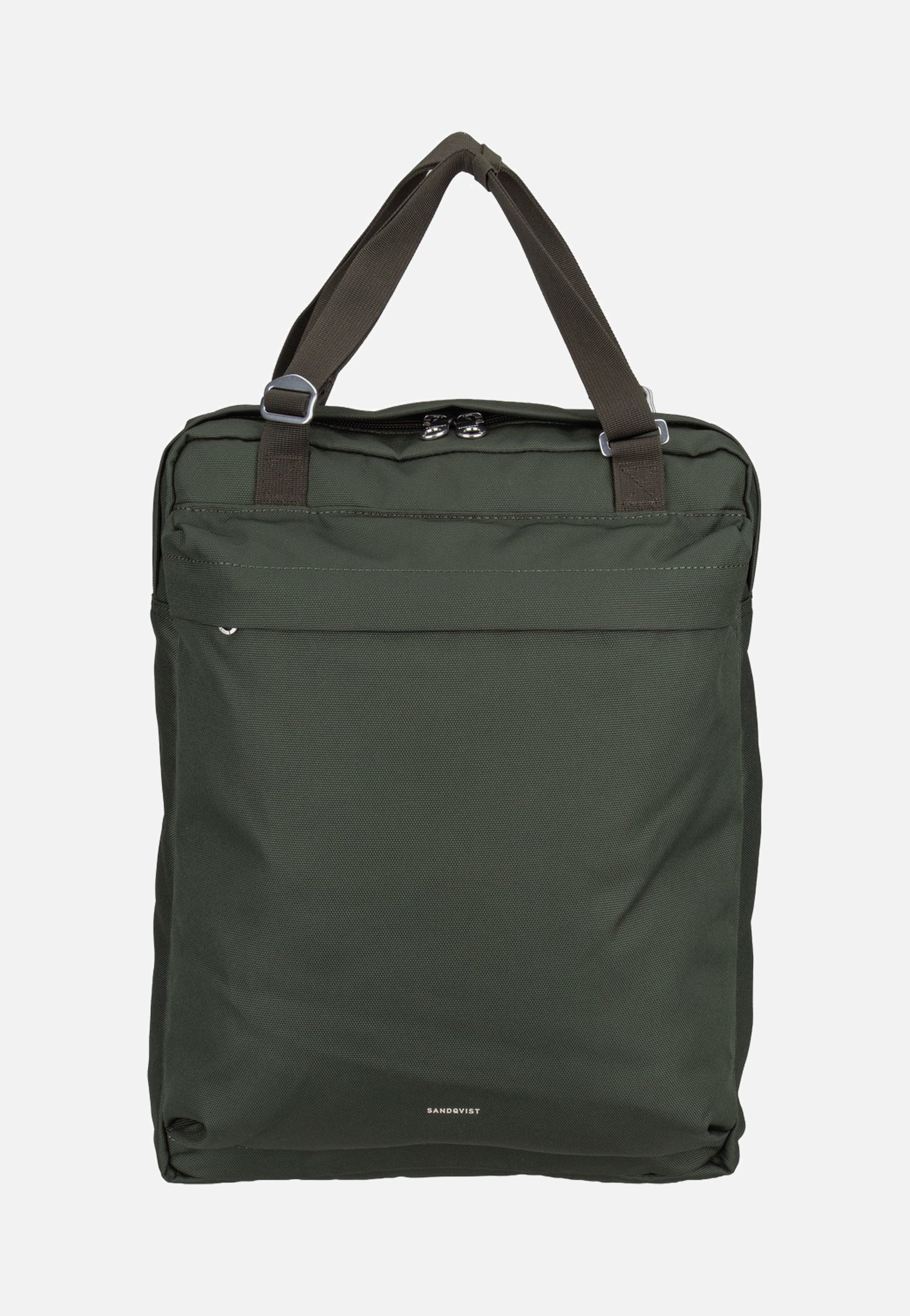 Sandqvist Go 2-Way Tote Dawn Green Rucksack