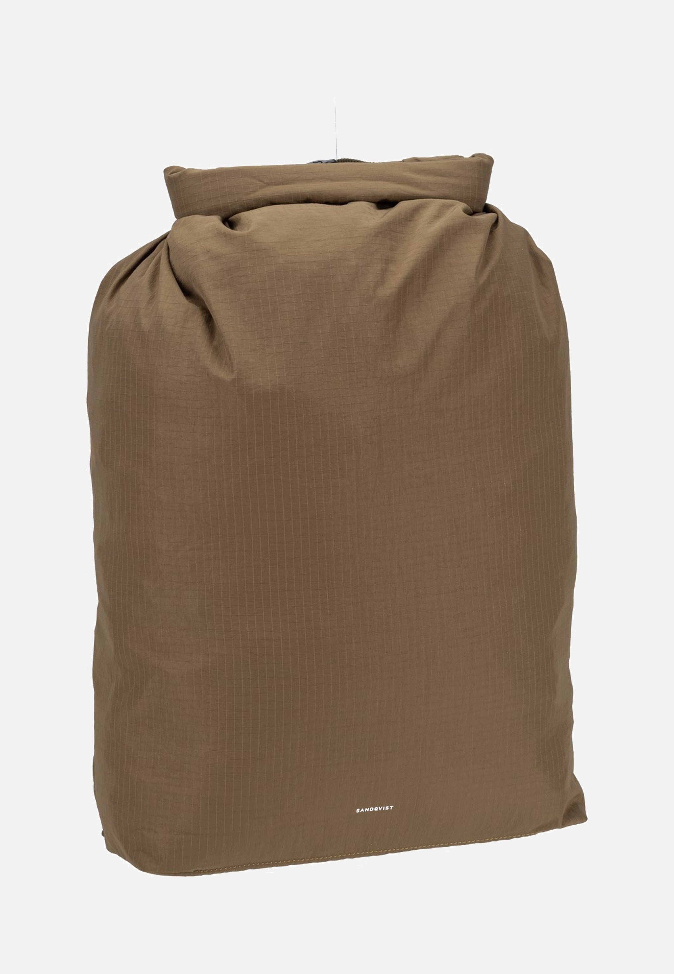 Sandqvist Grid Rolltop 14" Olive Rolltop Rucksack