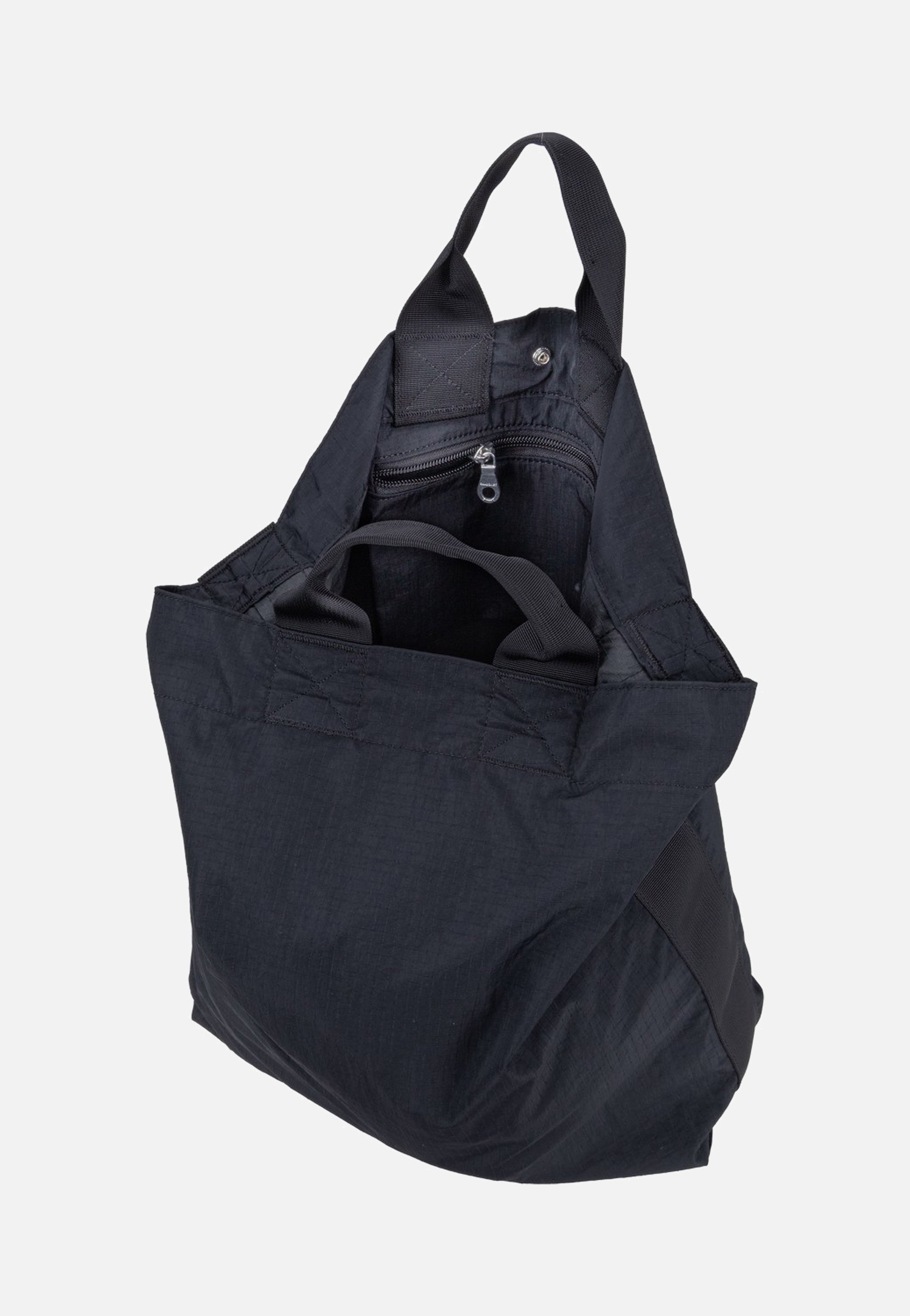 Sandqvist Grid Shoulder 904 Black Hobo Bag