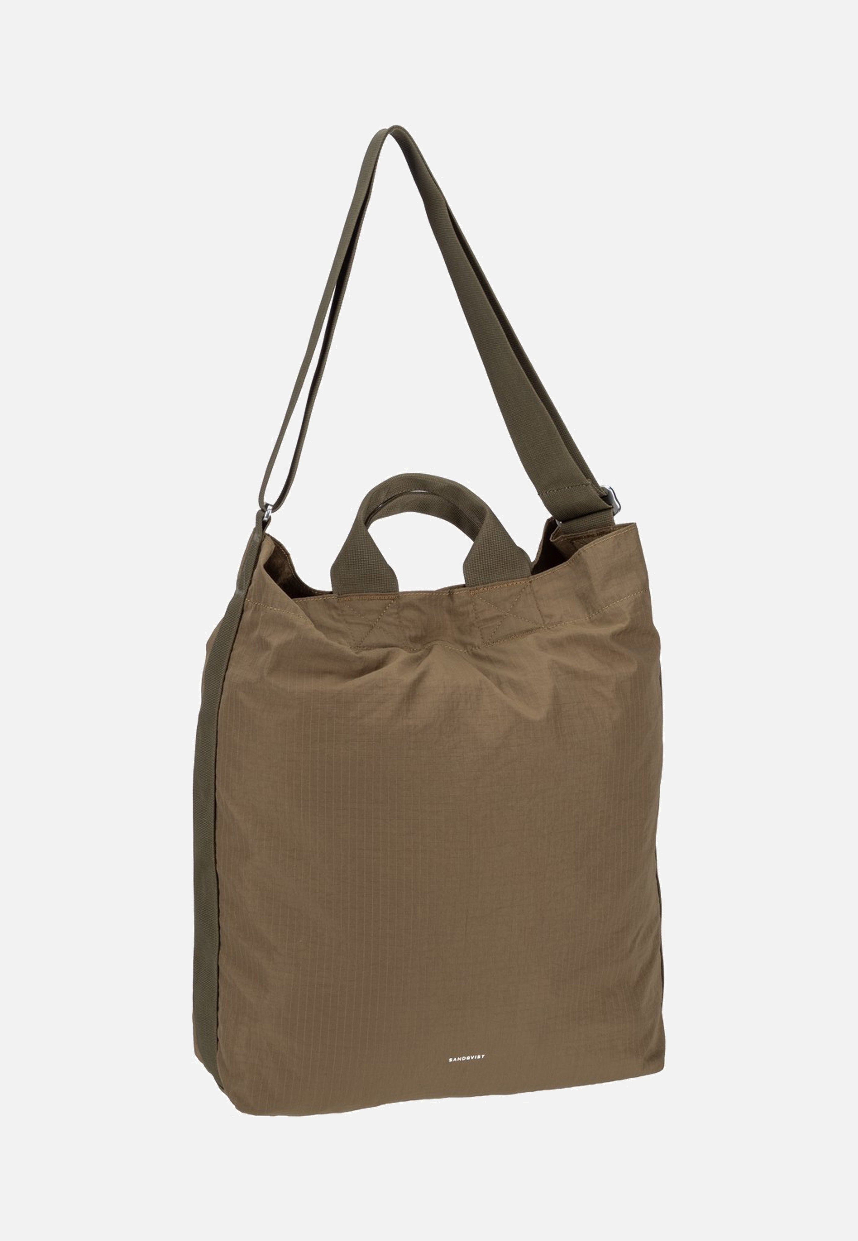 Sandqvist Grid Shoulder 904 Black Hobo Bag