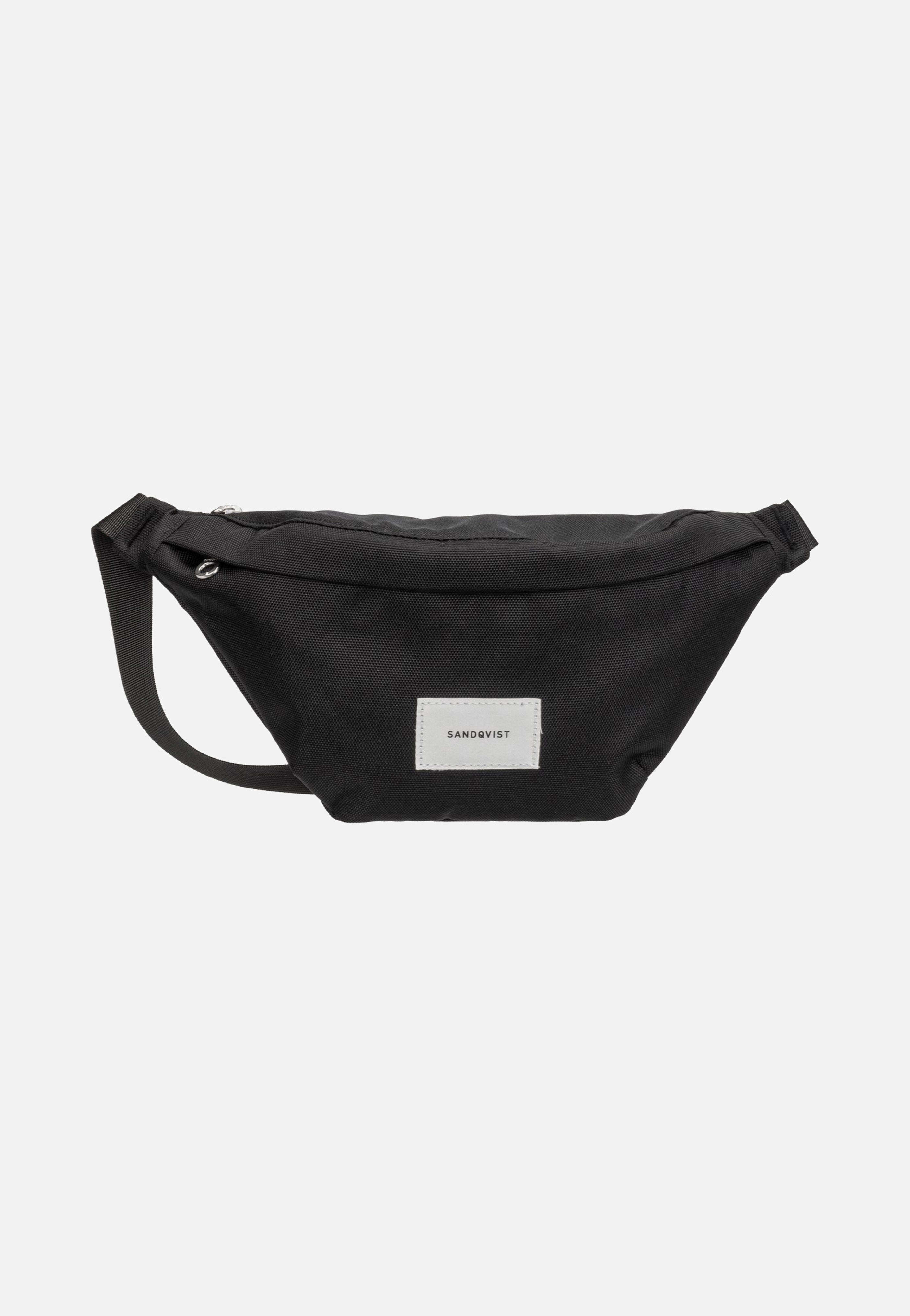 Sandqvist Ground Crossbody Black Bauchtasche