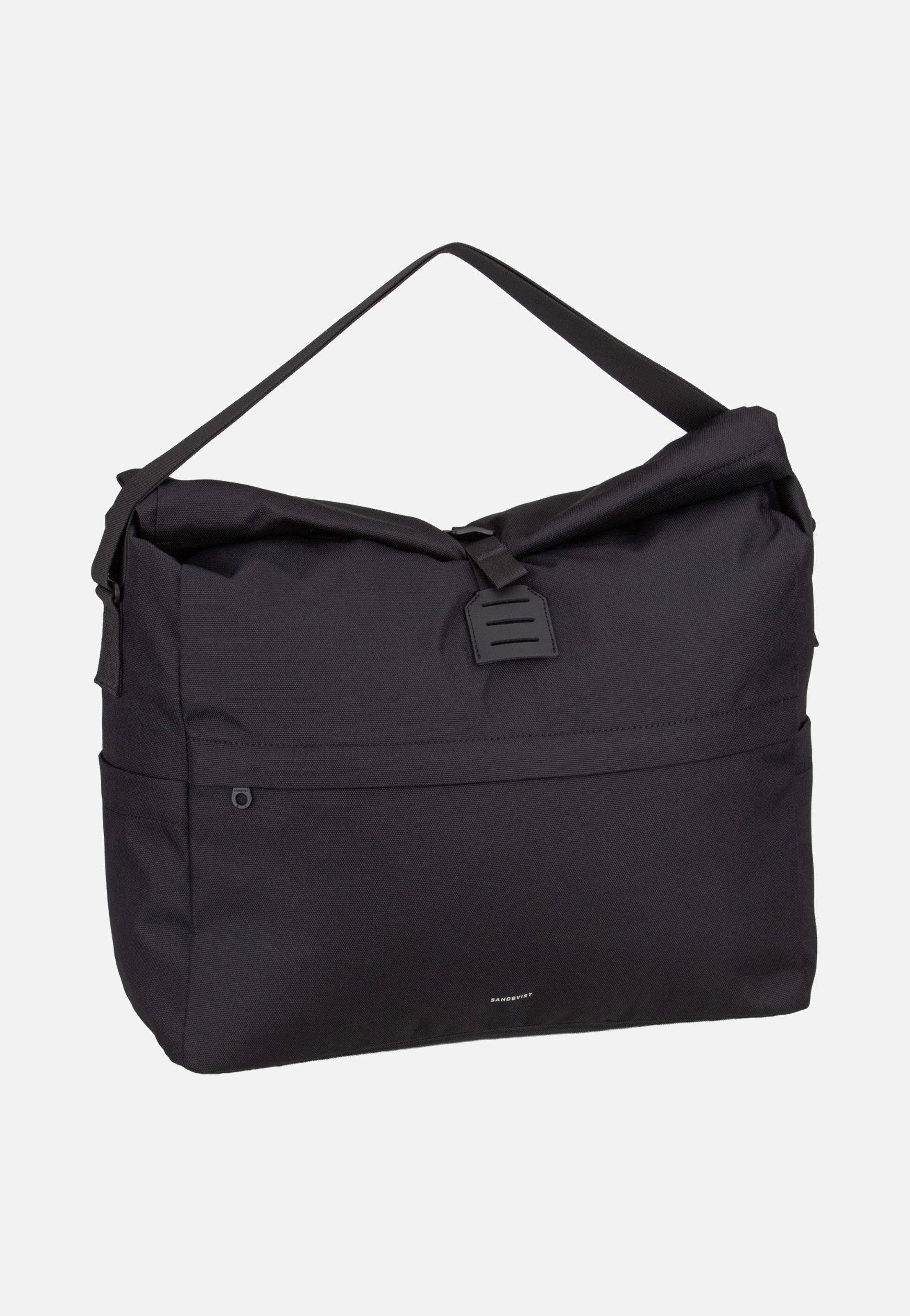 Sandqvist - Icon  Messenger Black - Messenger Bag | Neutral-Image