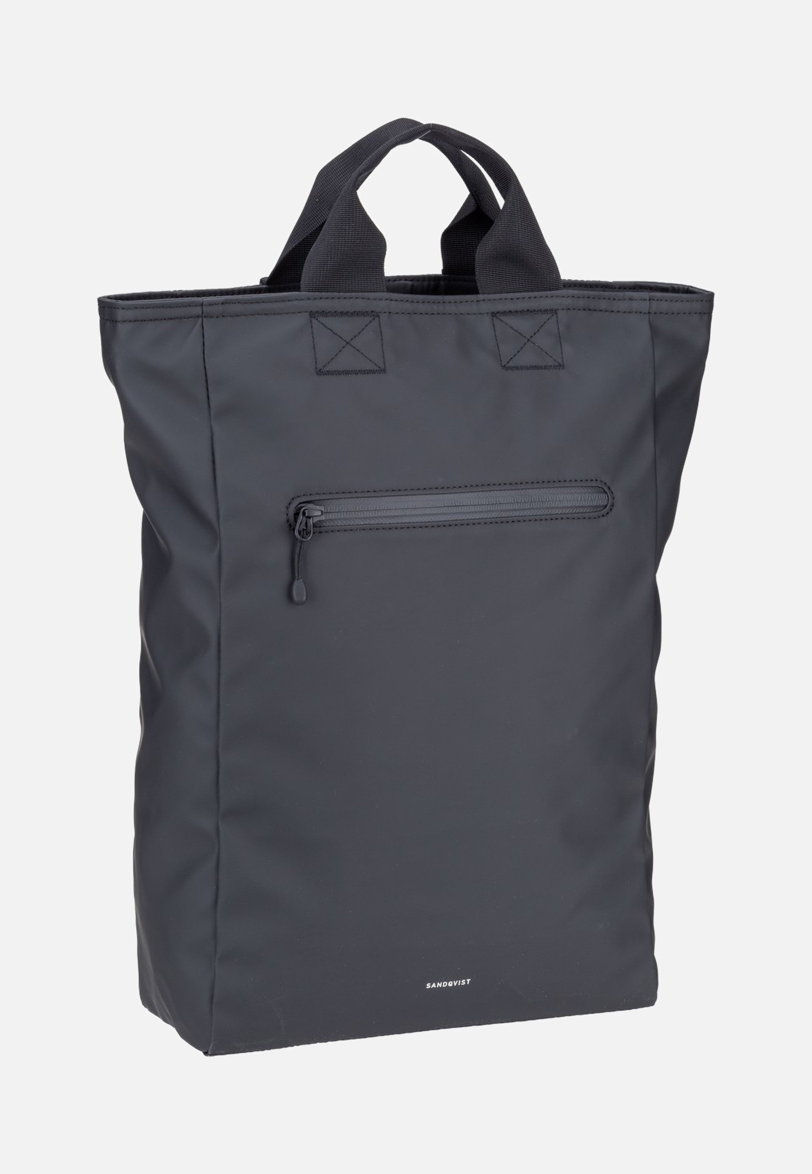 Sandqvist Stream 2-Way Tote 14' Black Rucksack
