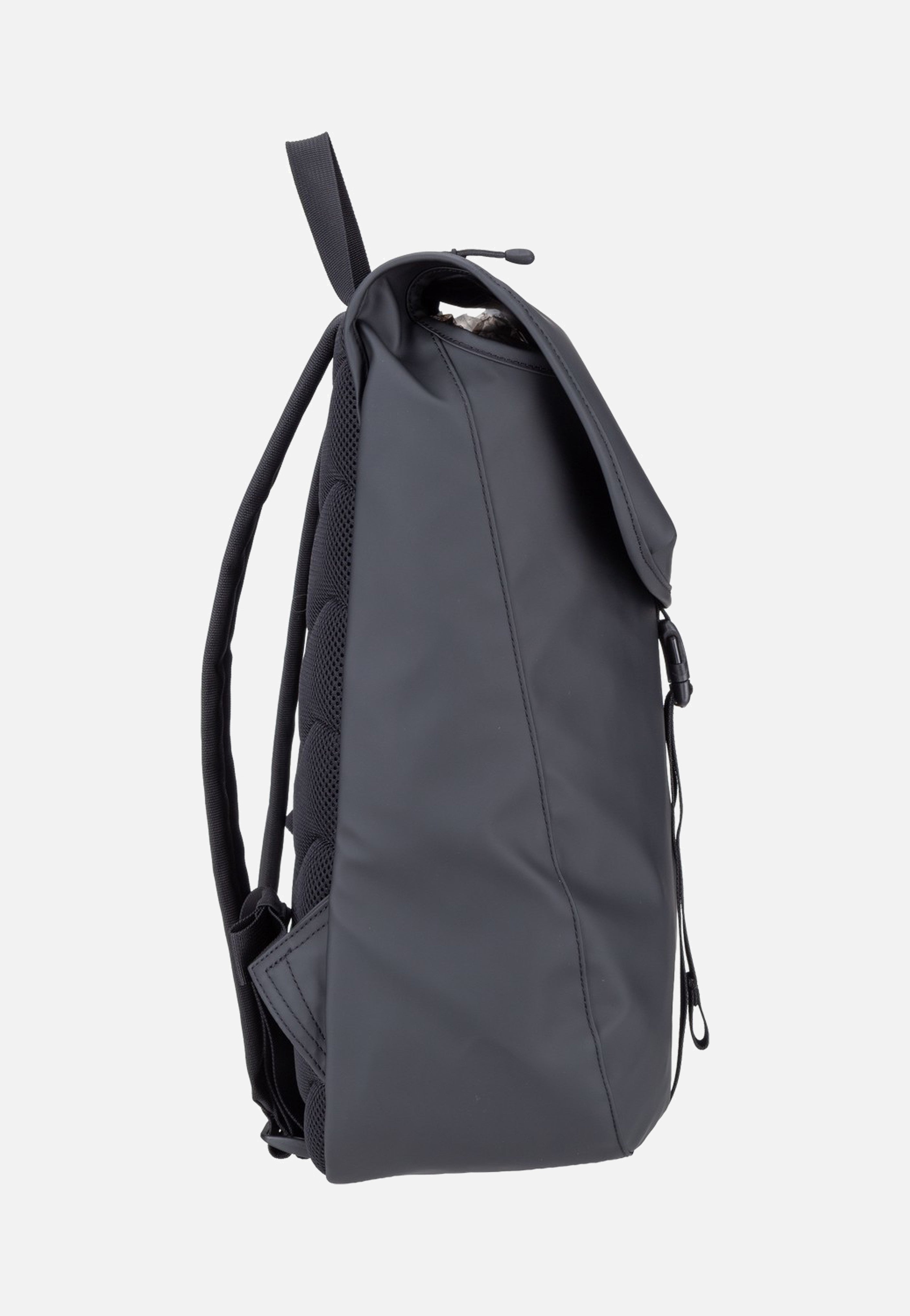 Sandqvist Stream Lid 14' Black Rucksack