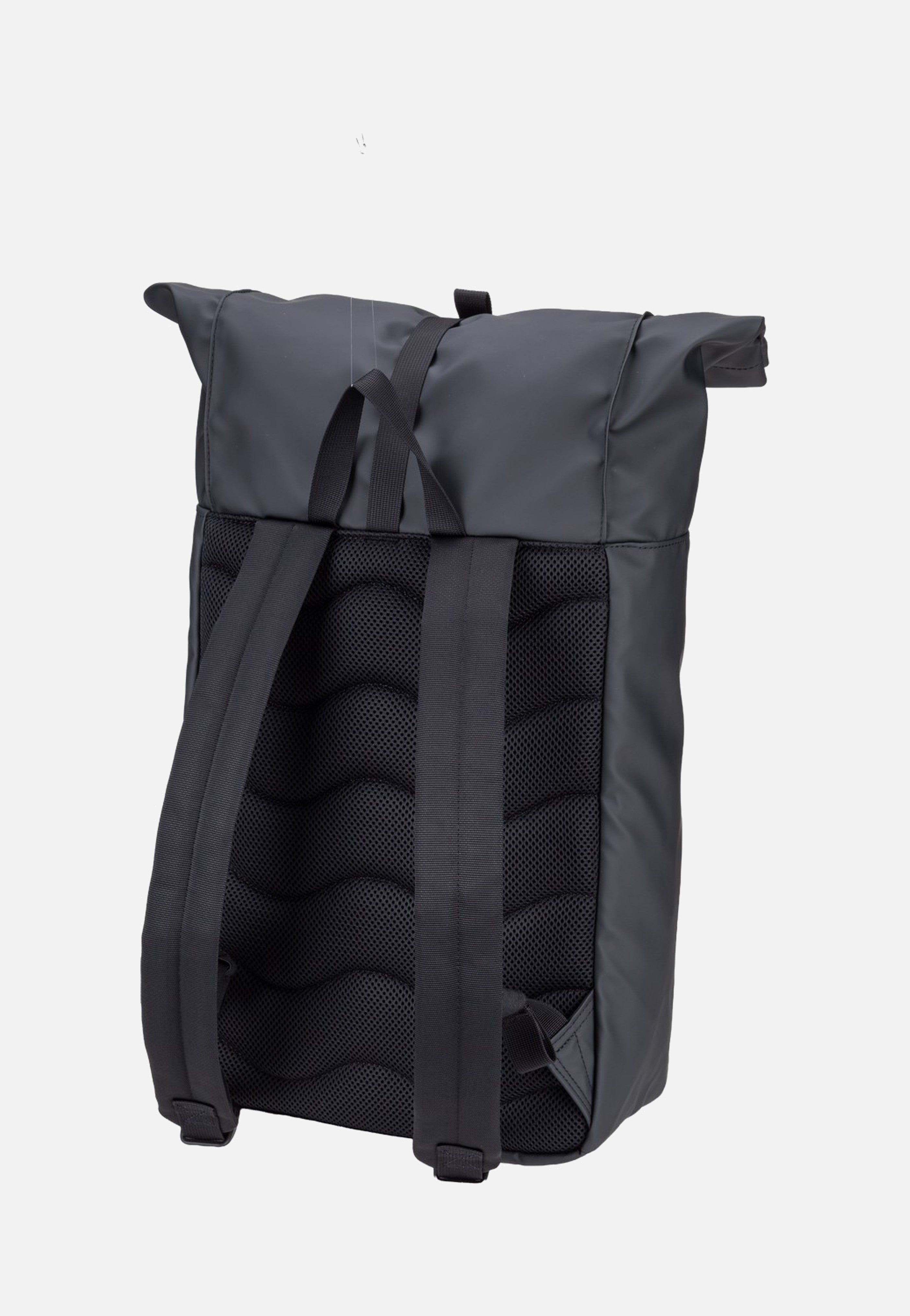 Sandqvist Stream Rolltop 14' Black Rolltop Rucksack