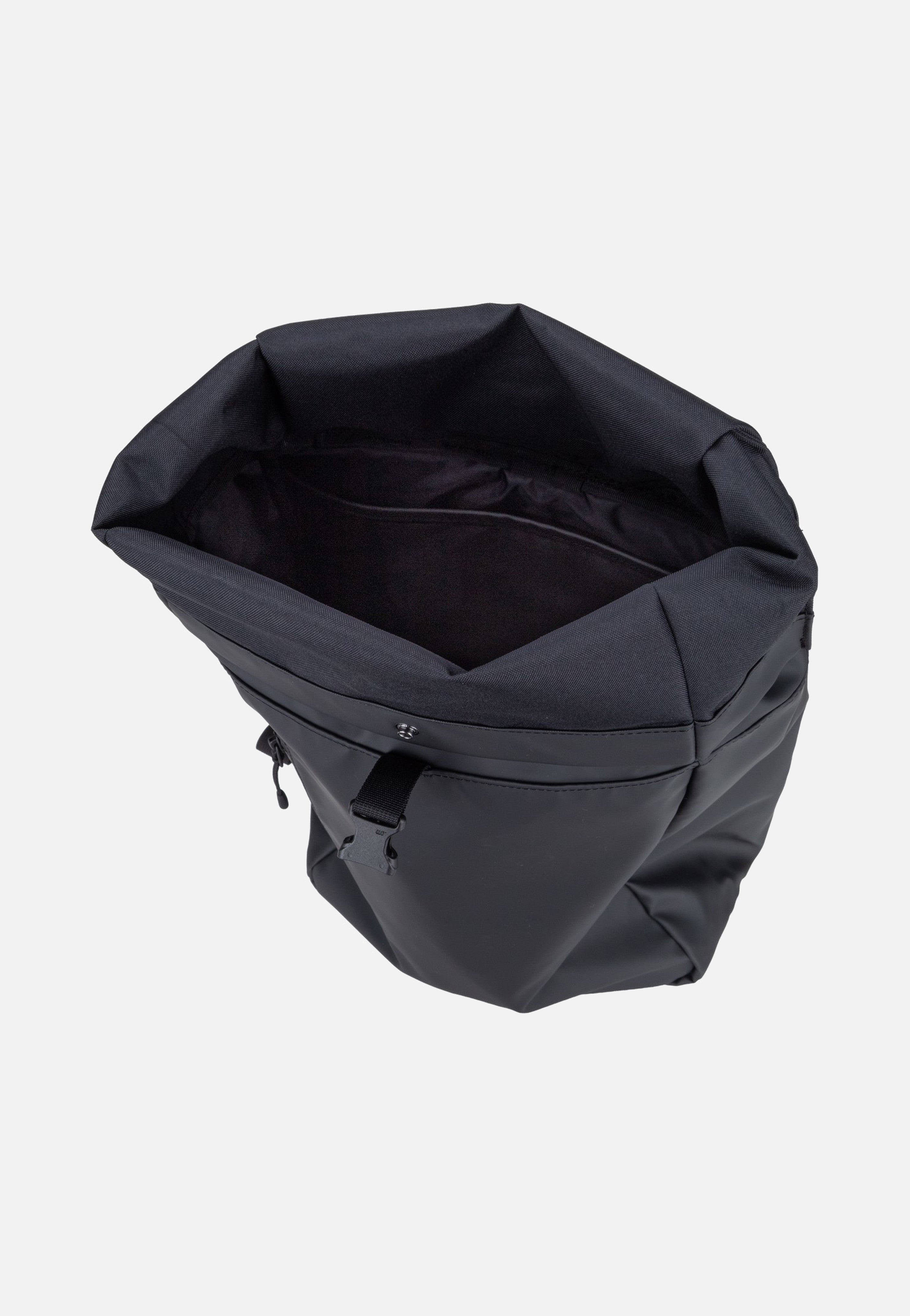 Sandqvist Stream Rolltop 14' Black Rolltop Rucksack