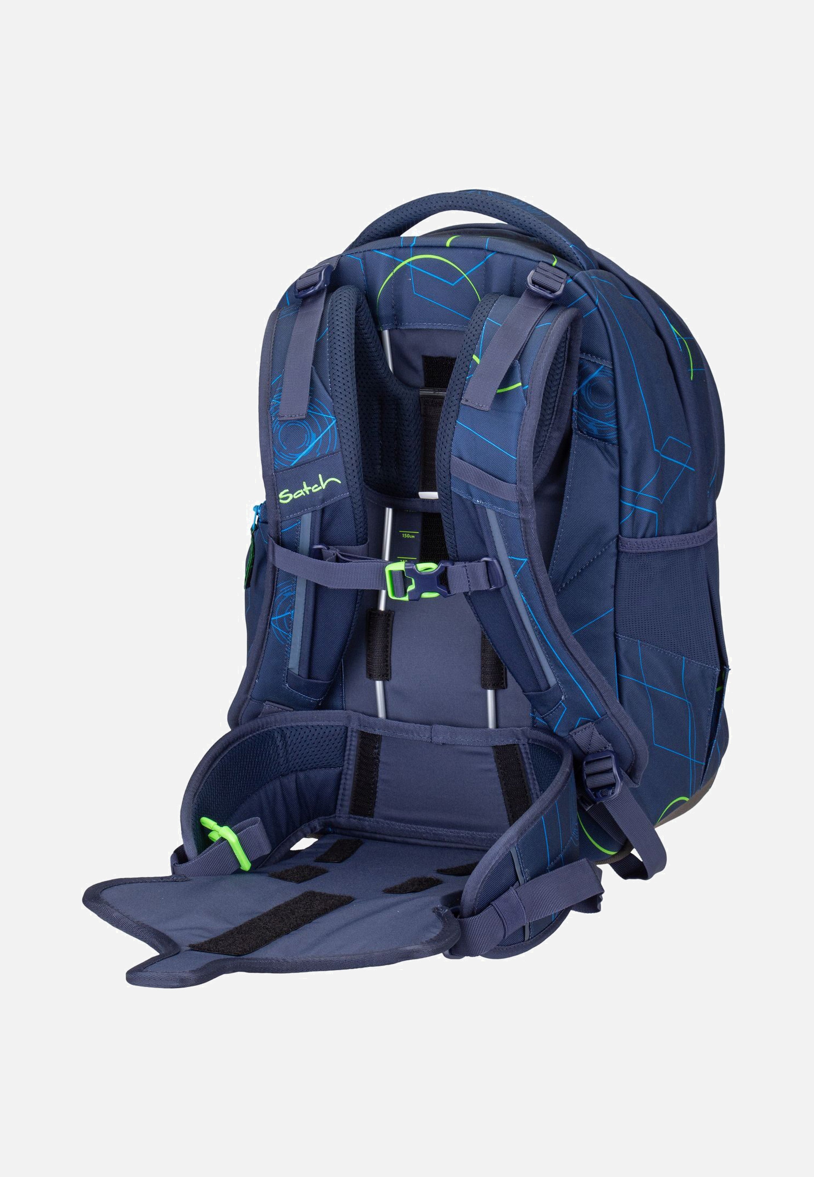 satch satch Match Blue Tech School Bag