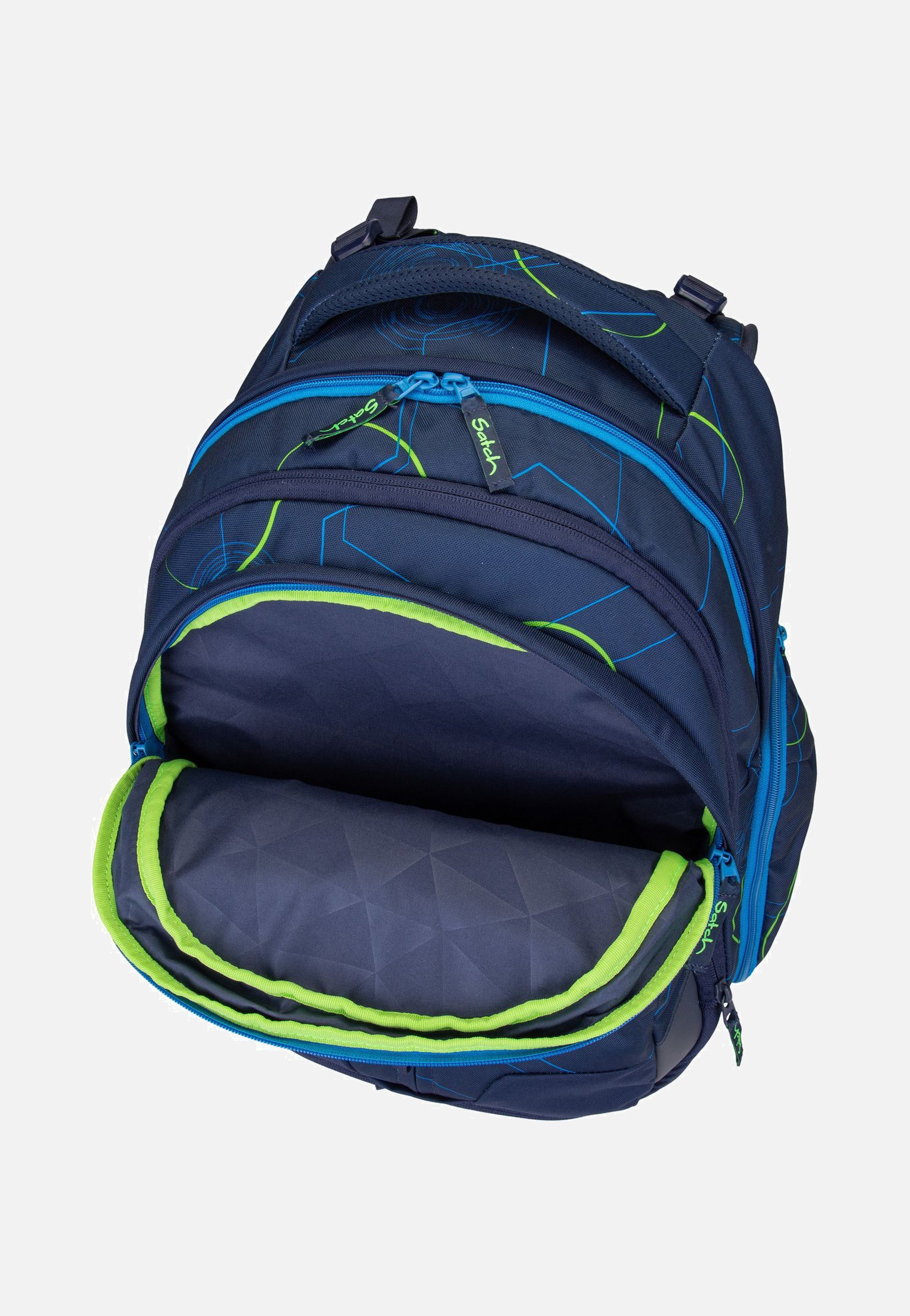 satch satch Match Blue Tech School Bag