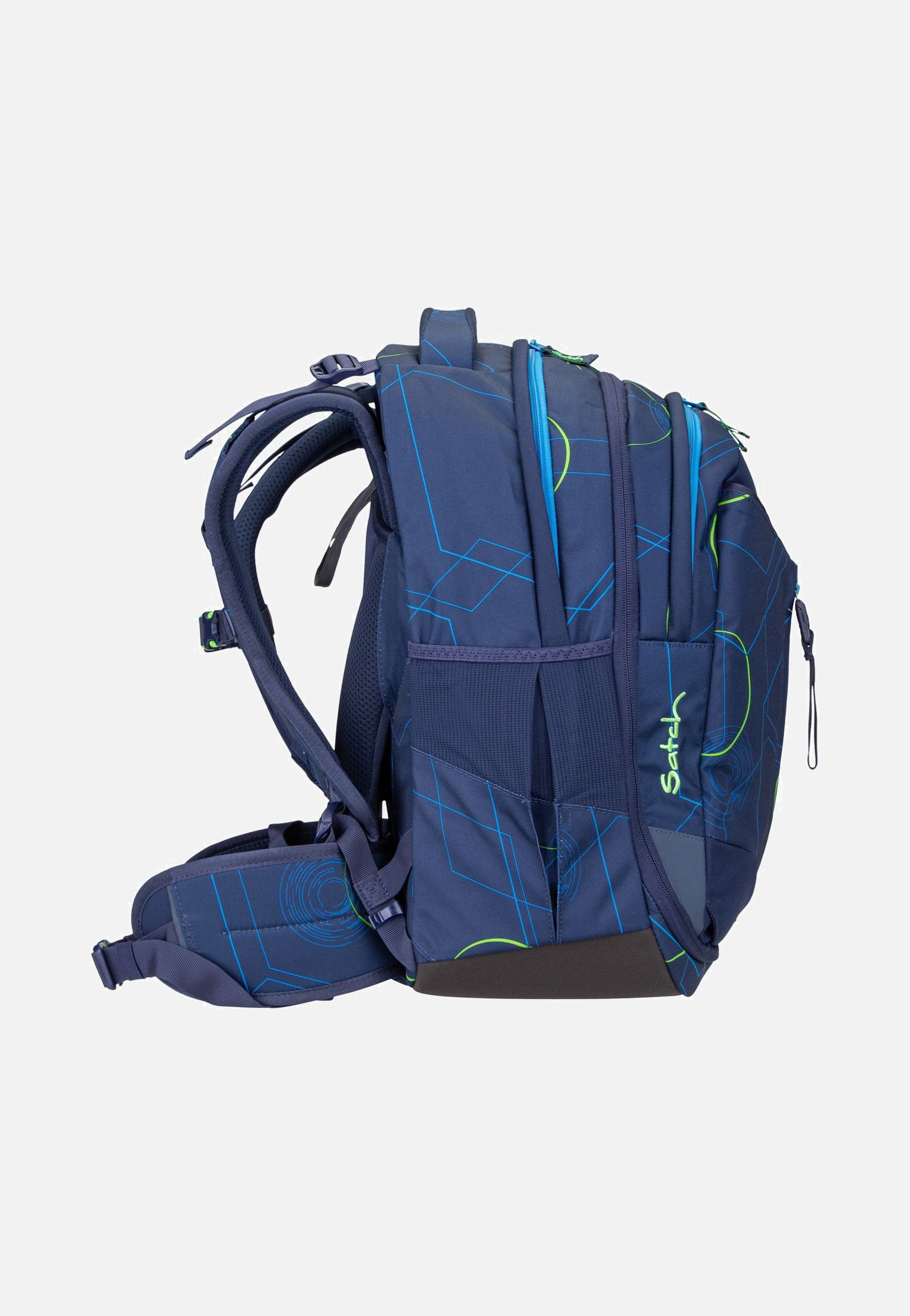 satch satch Match Blue Tech School Bag