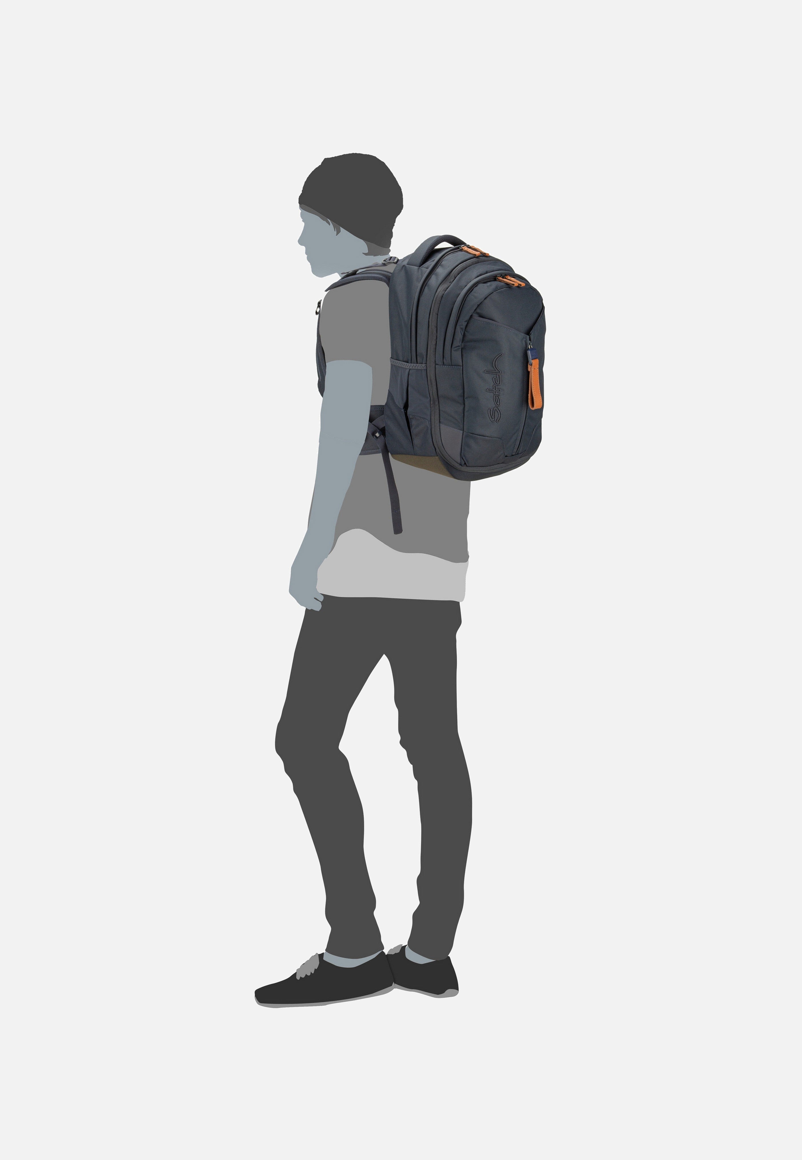 satch - satch Match Nordic Edition Nordic Blue - School Bag | Neutral-Image