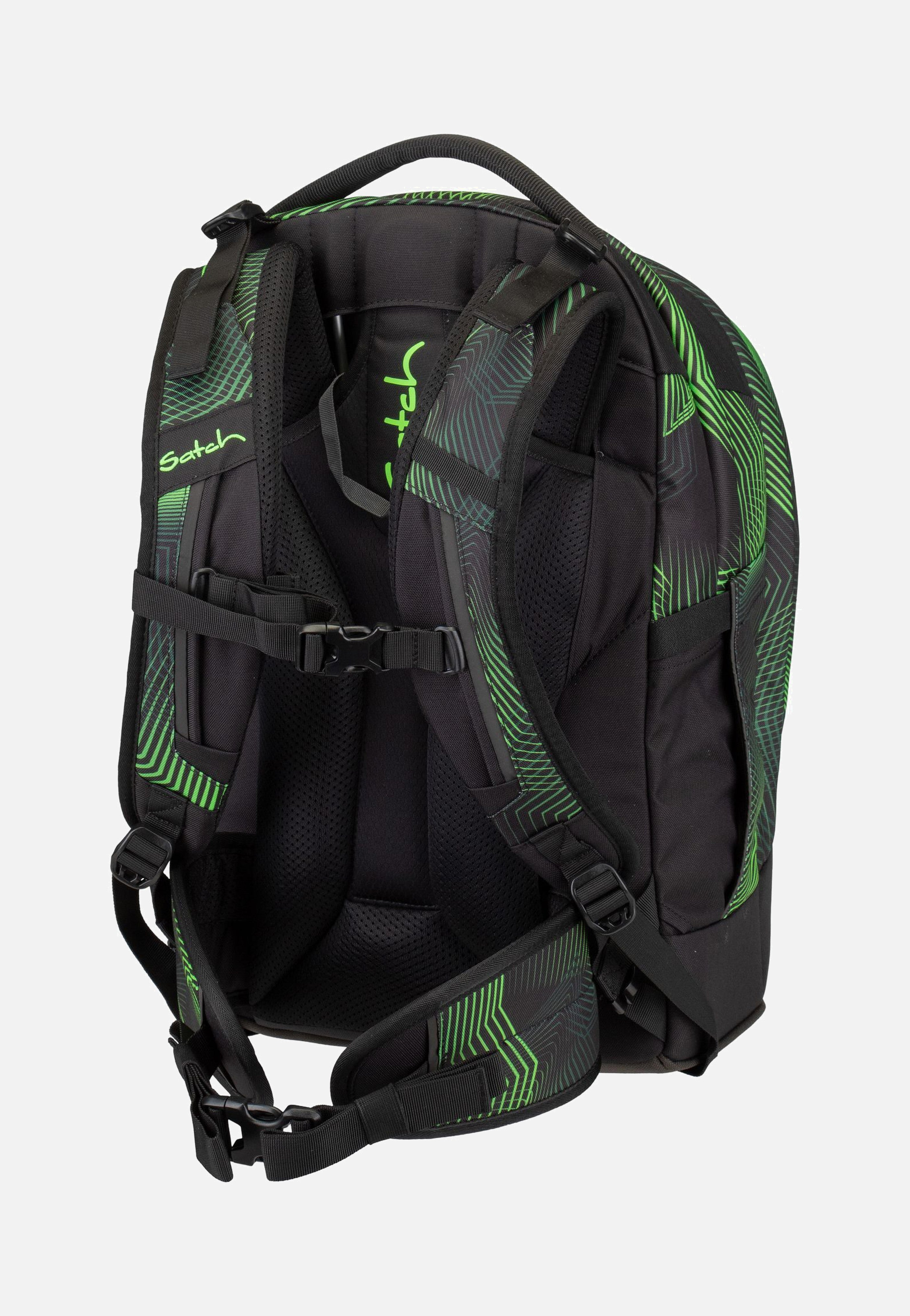 satch satch Pack Seismic Green School Bag