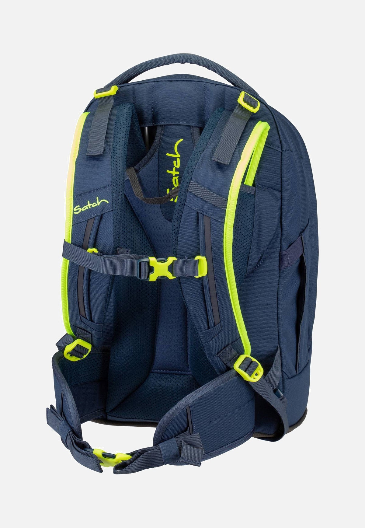 satch satch Pack Toxic Yellow School Bag