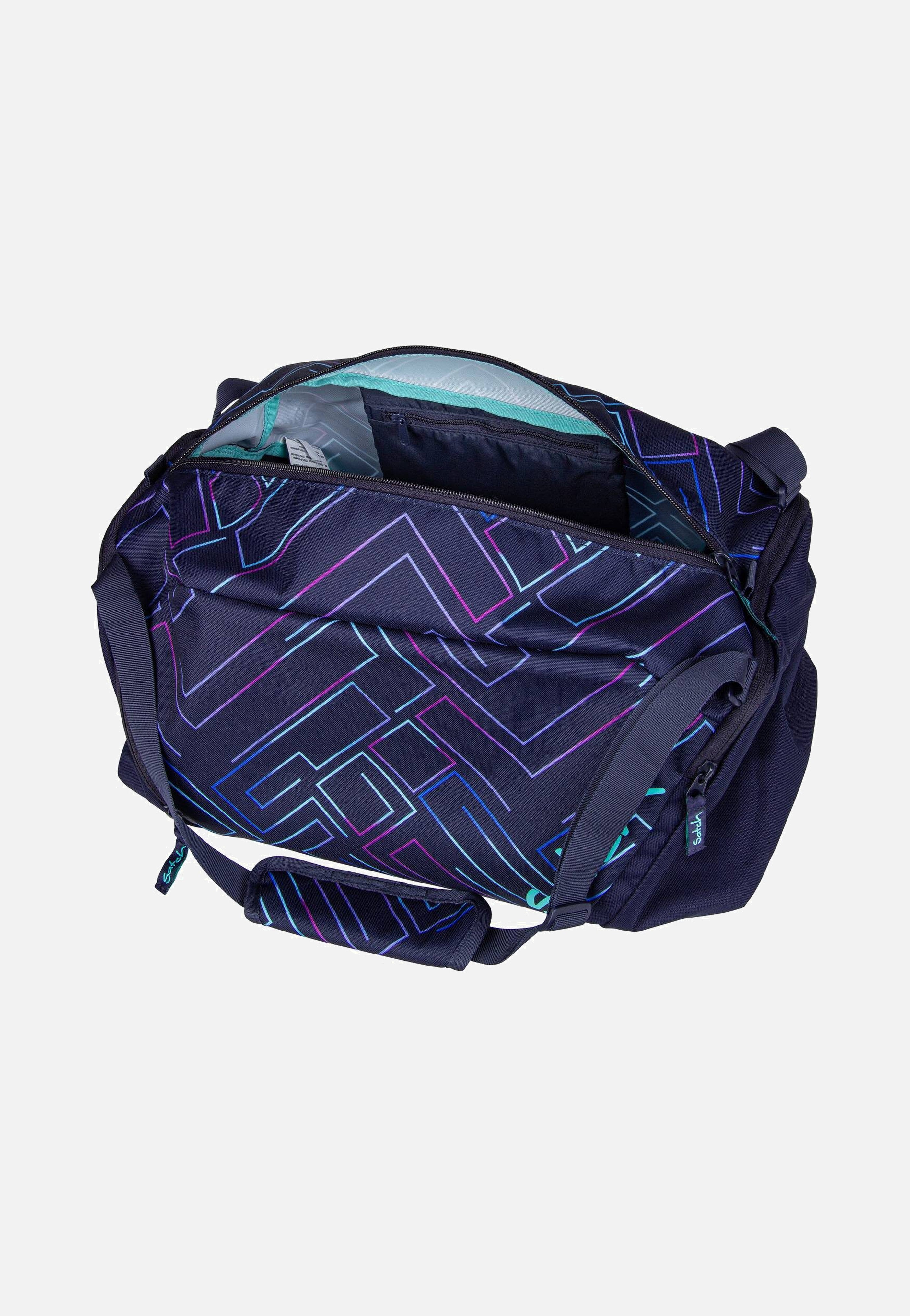 satch satch Sporttasche Purple Laser Dufflebag