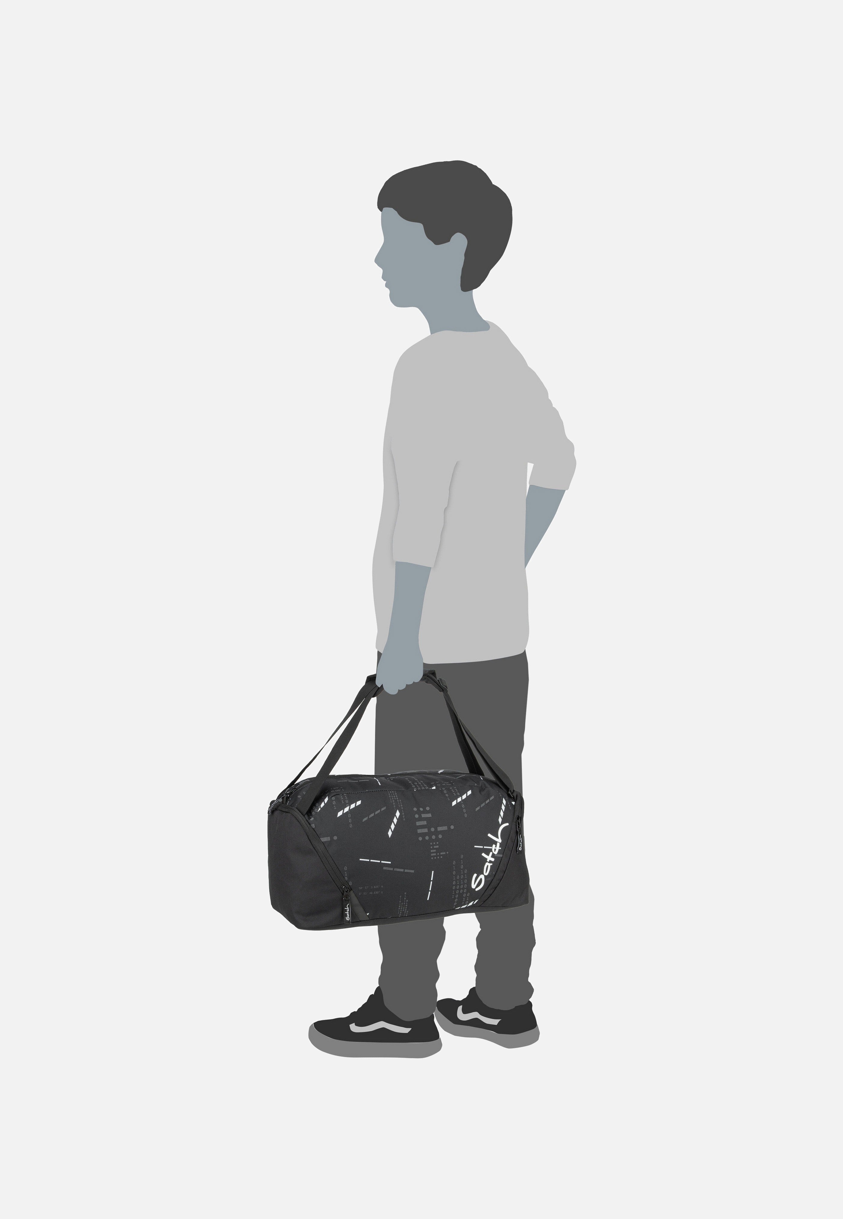 satch - satch Sporttasche Reflective Ninja Matrix - Dufflebag | Neutral-Image