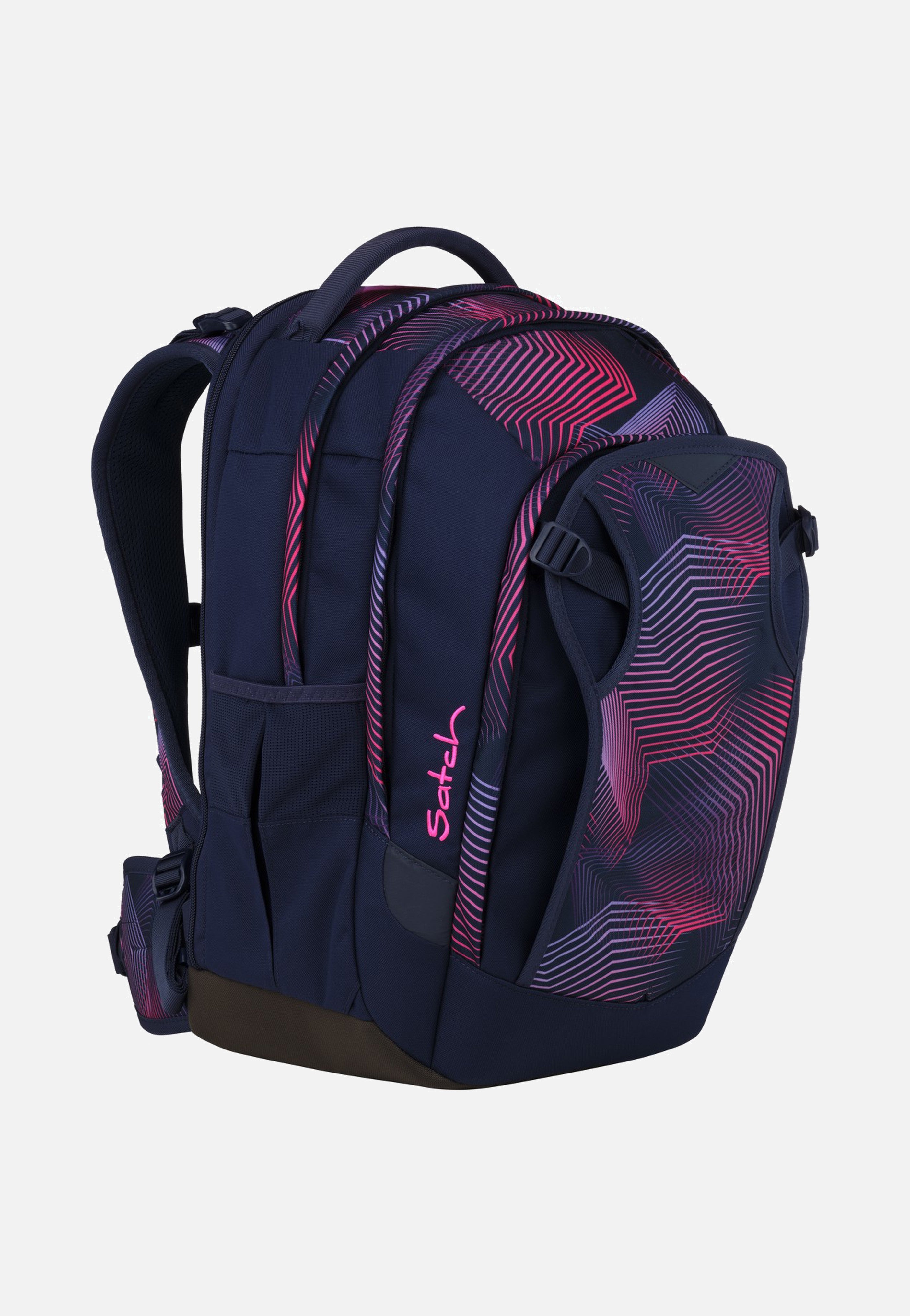 satch Match Plus Seismic Pink School Bag