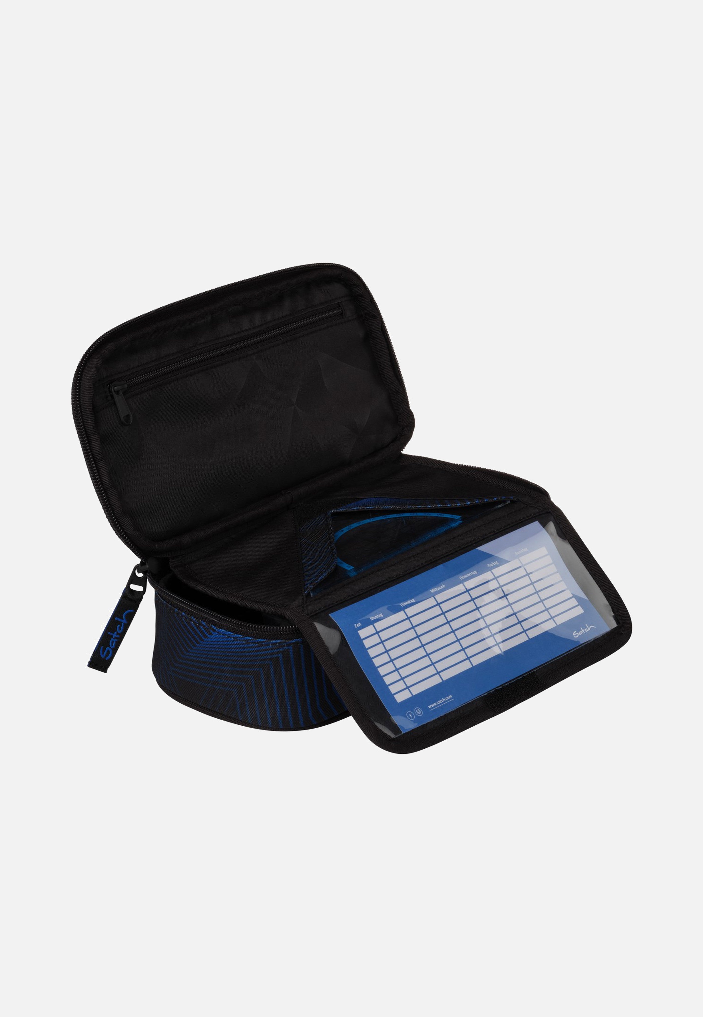satch Schlamperbox Seismic Blue Pencil Case  