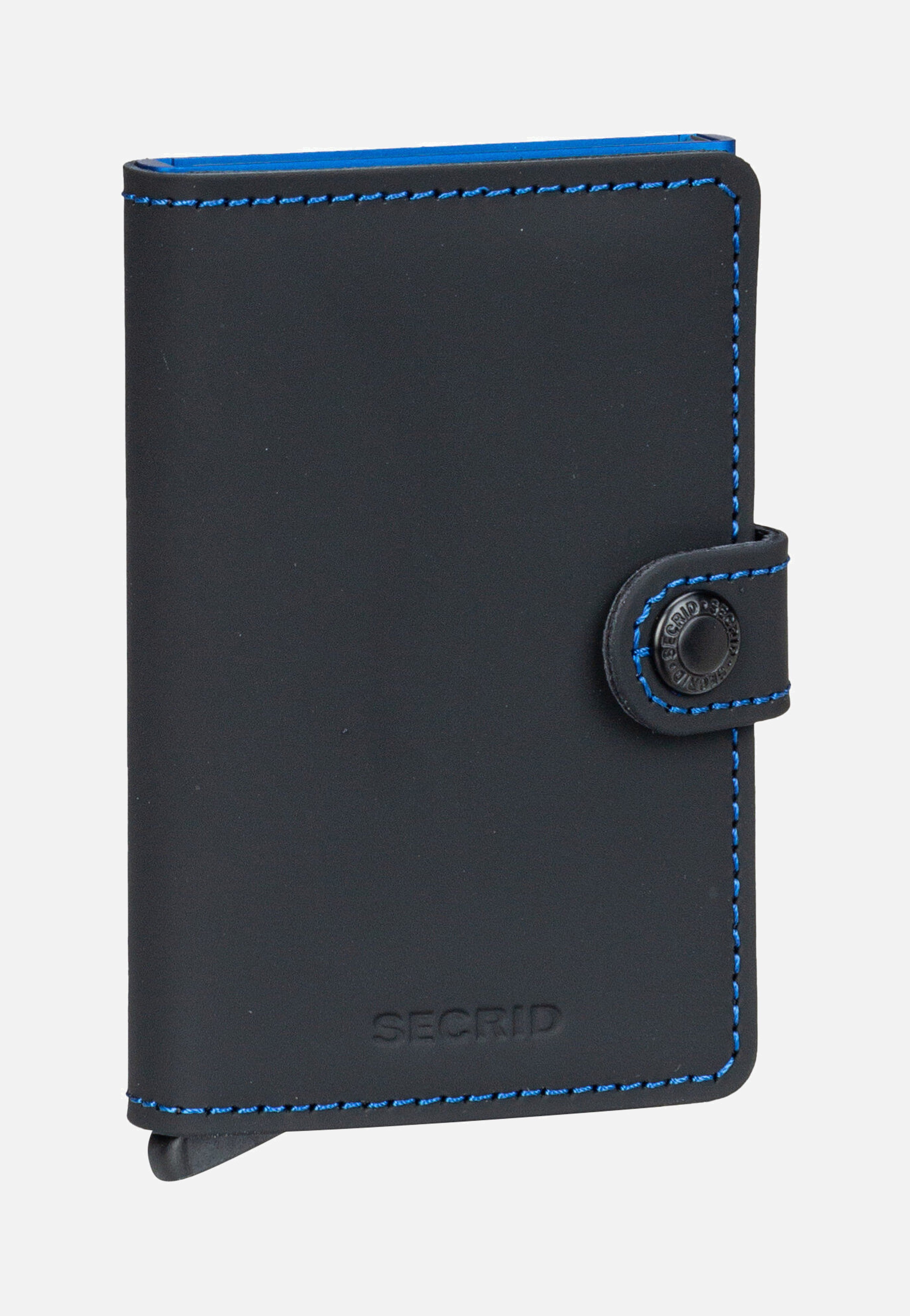 Secrid - Miniwallet Matte Black & Blue - Wallet | Neutral-Image