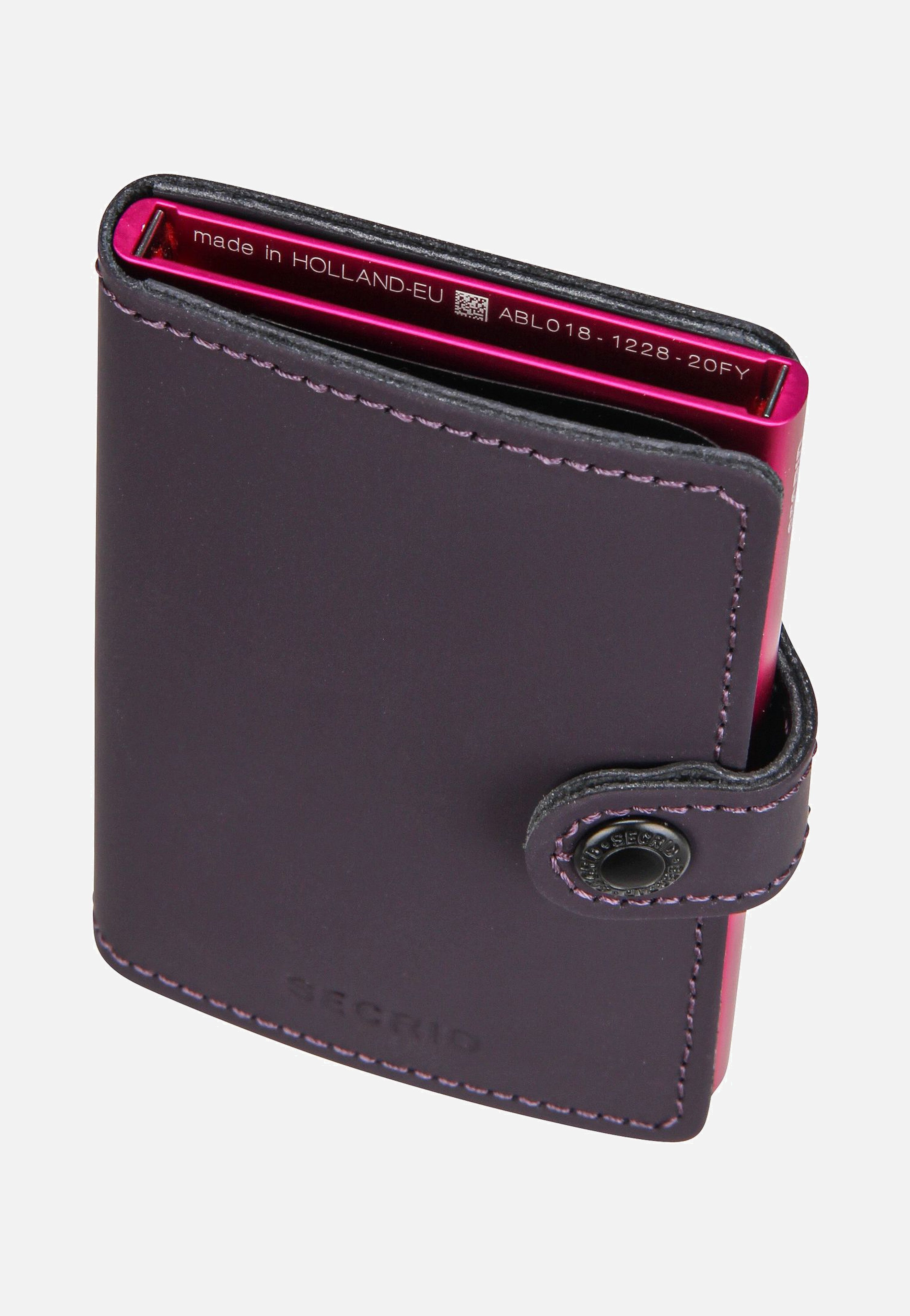 Secrid - Miniwallet Matte Dark Purple-Fuchsia - Wallet | Neutral-Image