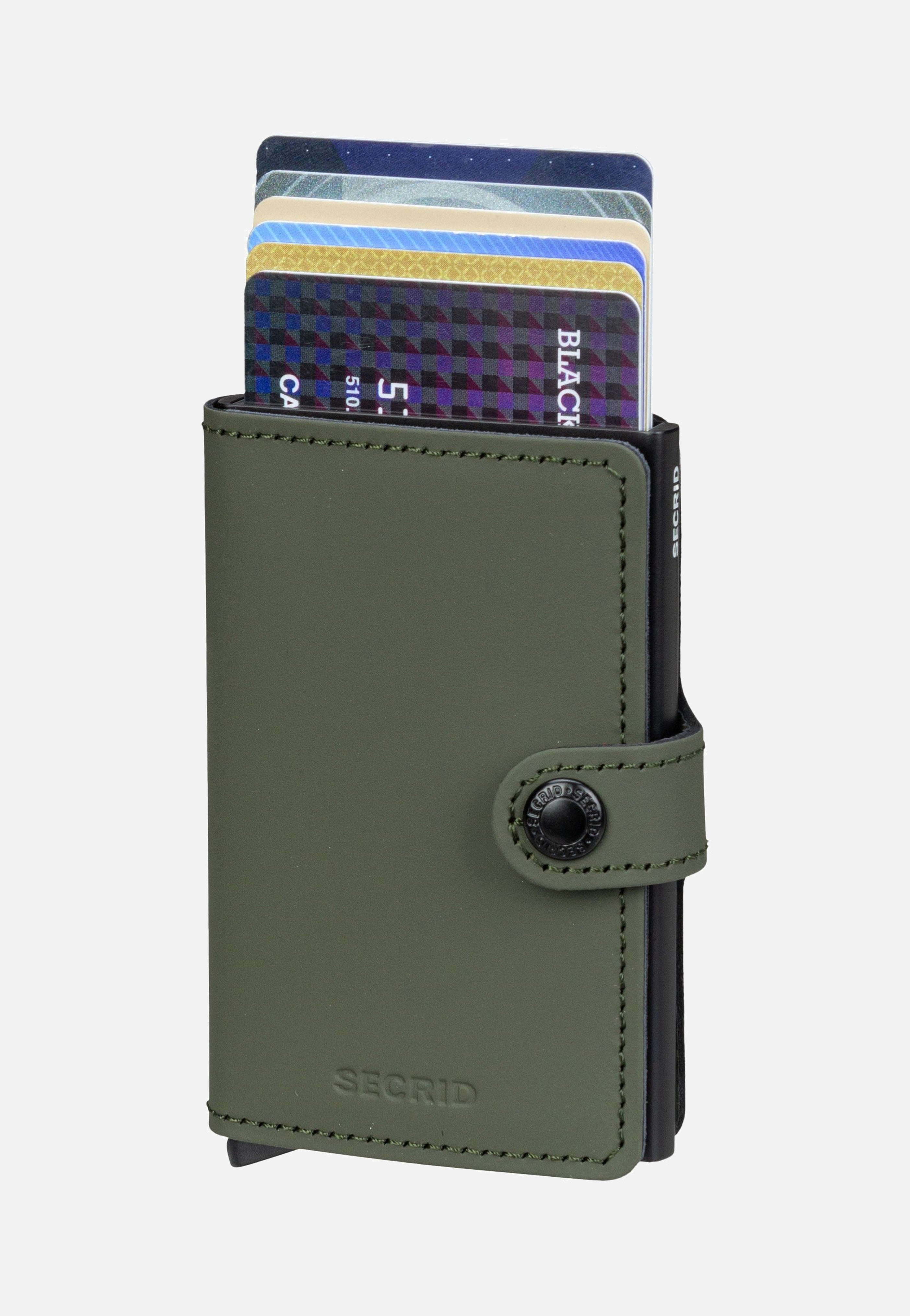 Secrid - Miniwallet Matte Green-Black - Wallet | Neutral-Image