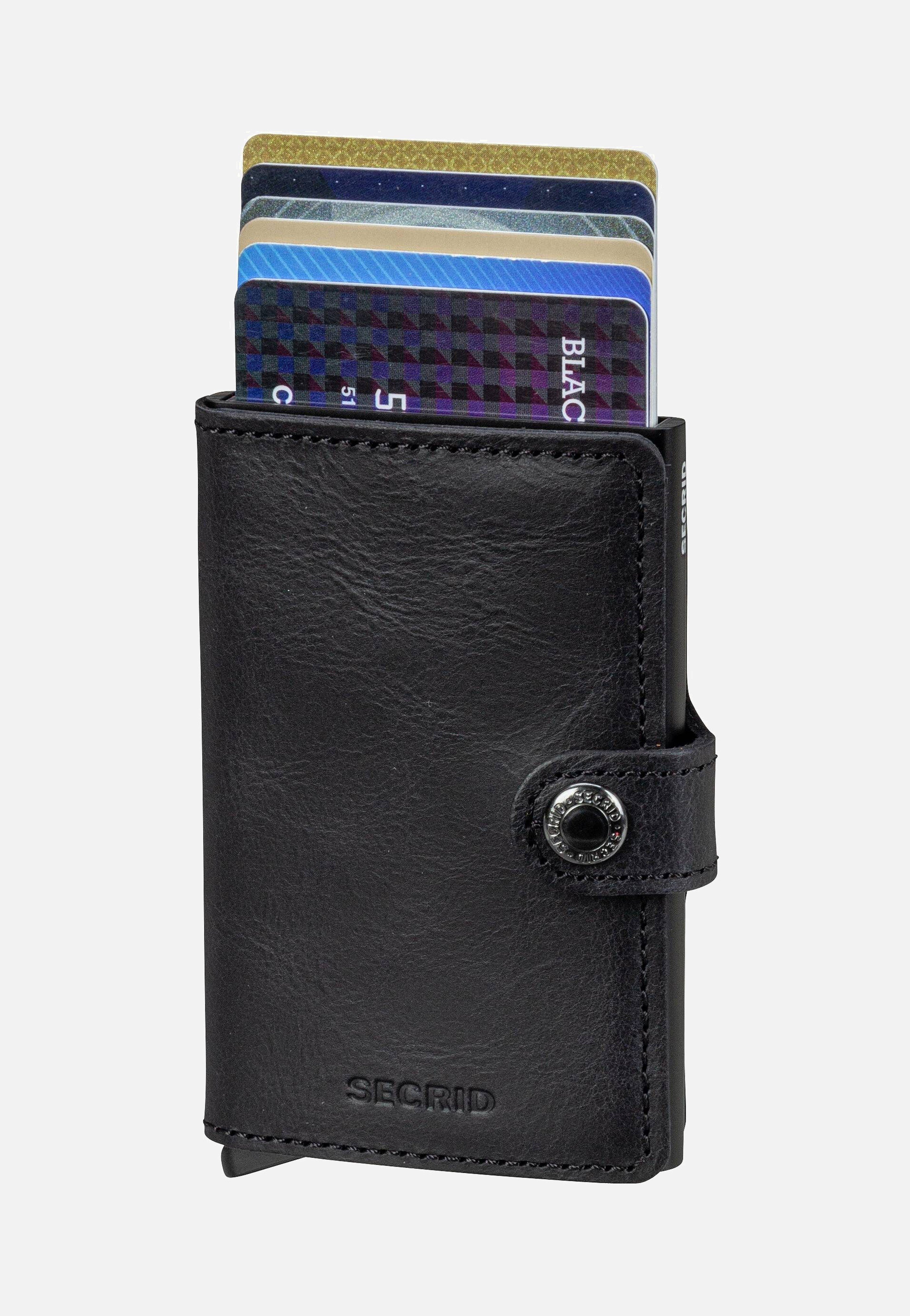 Secrid Miniwallet Vintage Black Portemonnaie