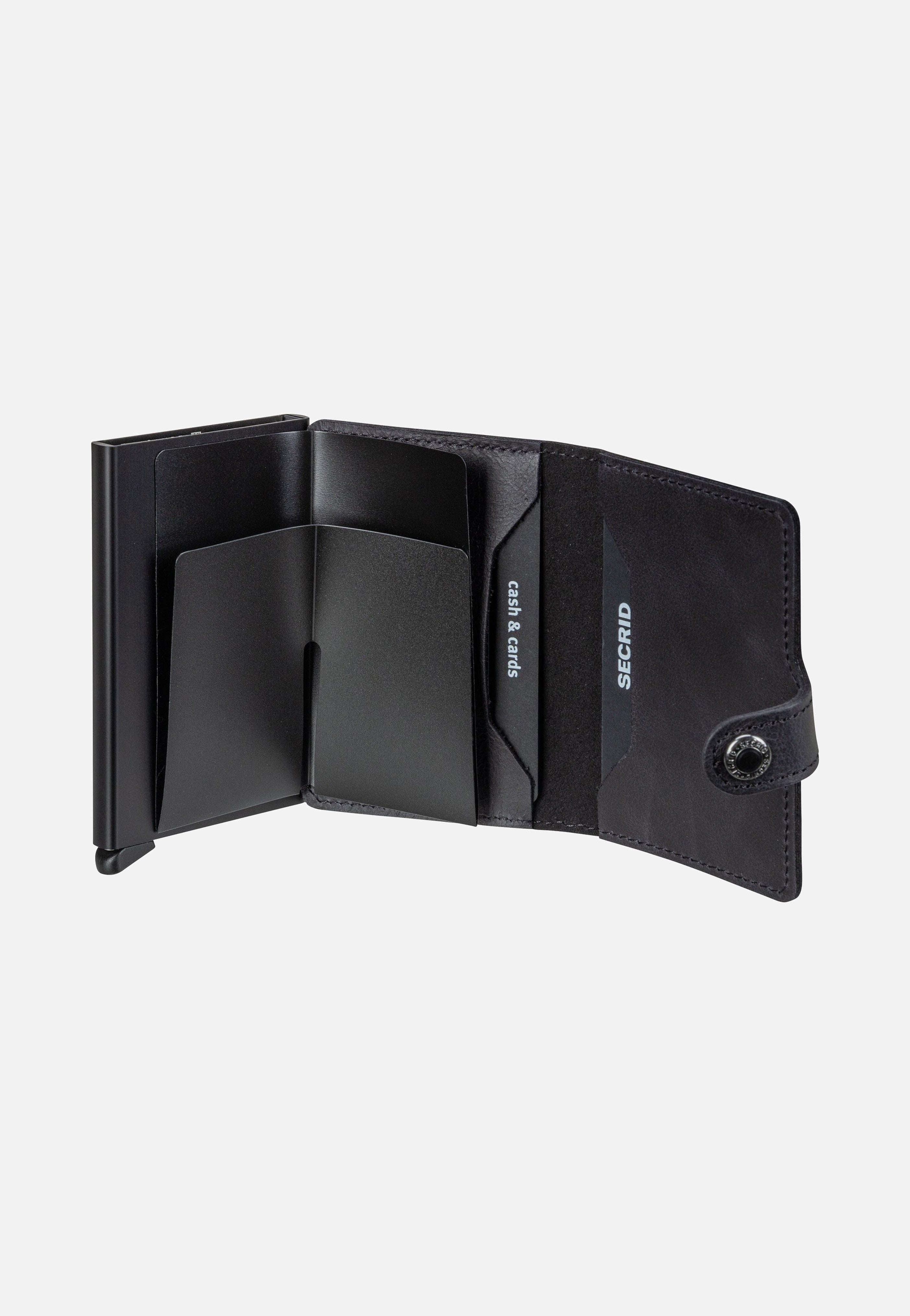 Secrid Miniwallet Vintage Black Portemonnaie