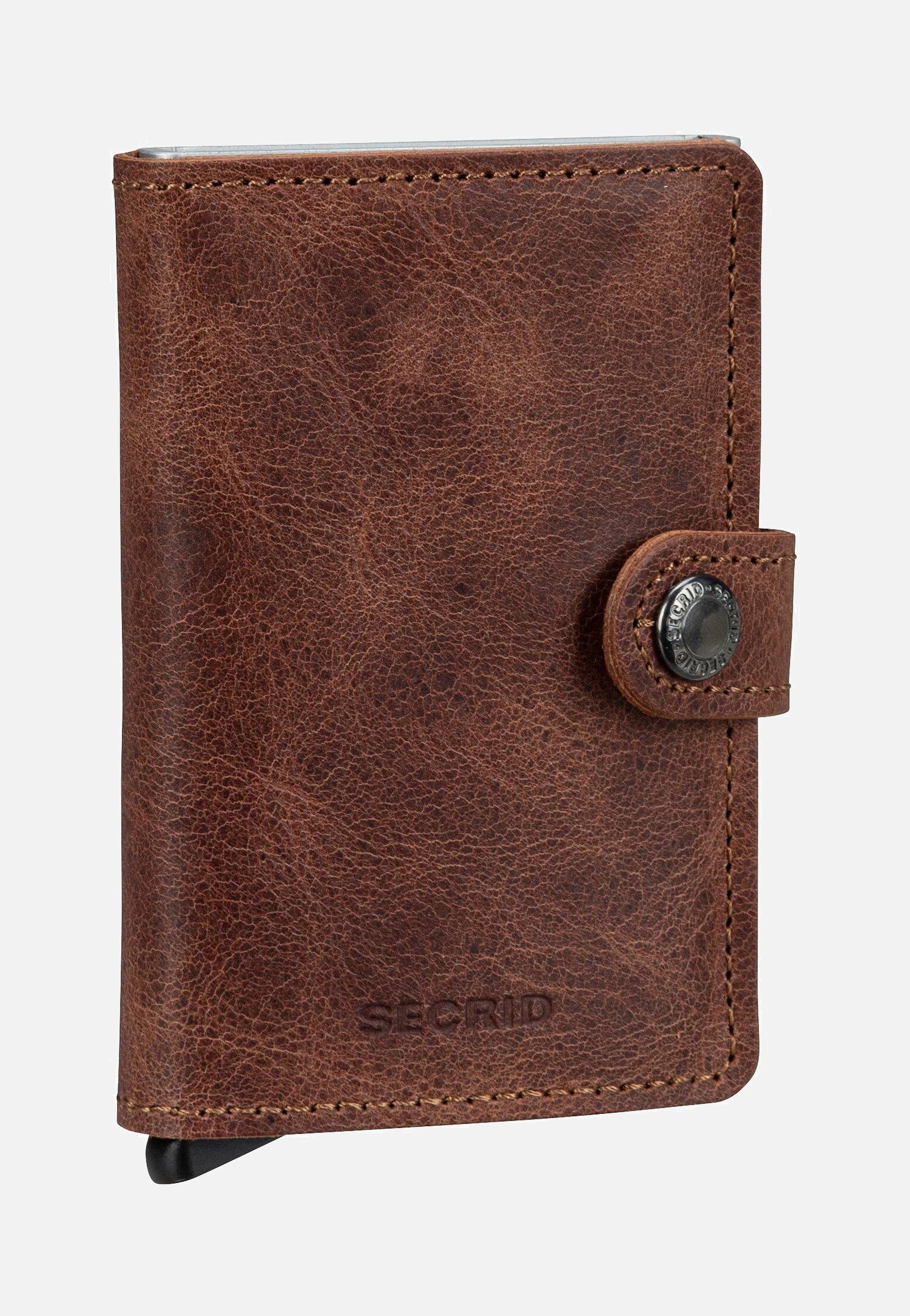Secrid Miniwallet Vintage Brown Portemonnaie