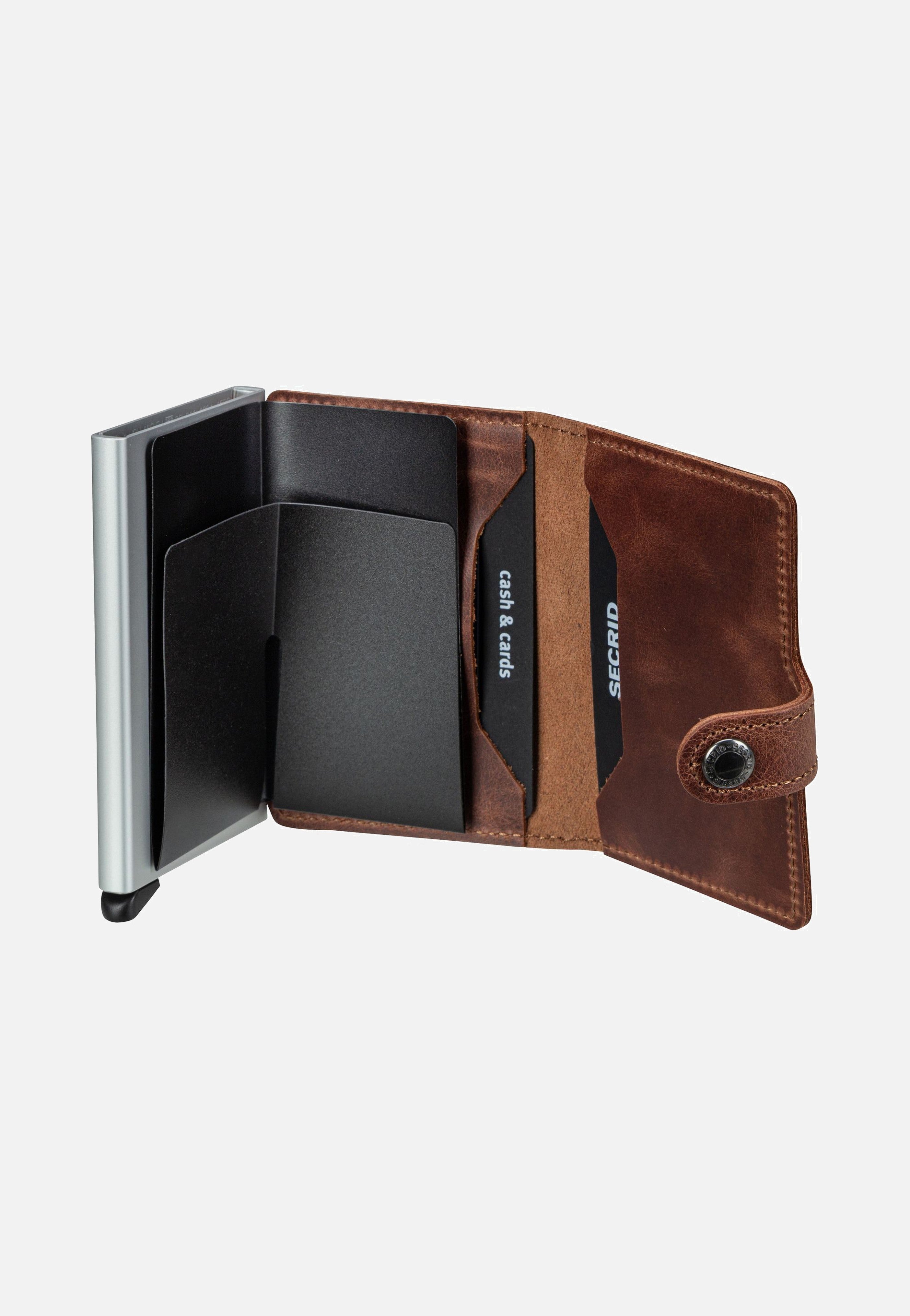 Secrid Miniwallet Vintage Brown Portemonnaie