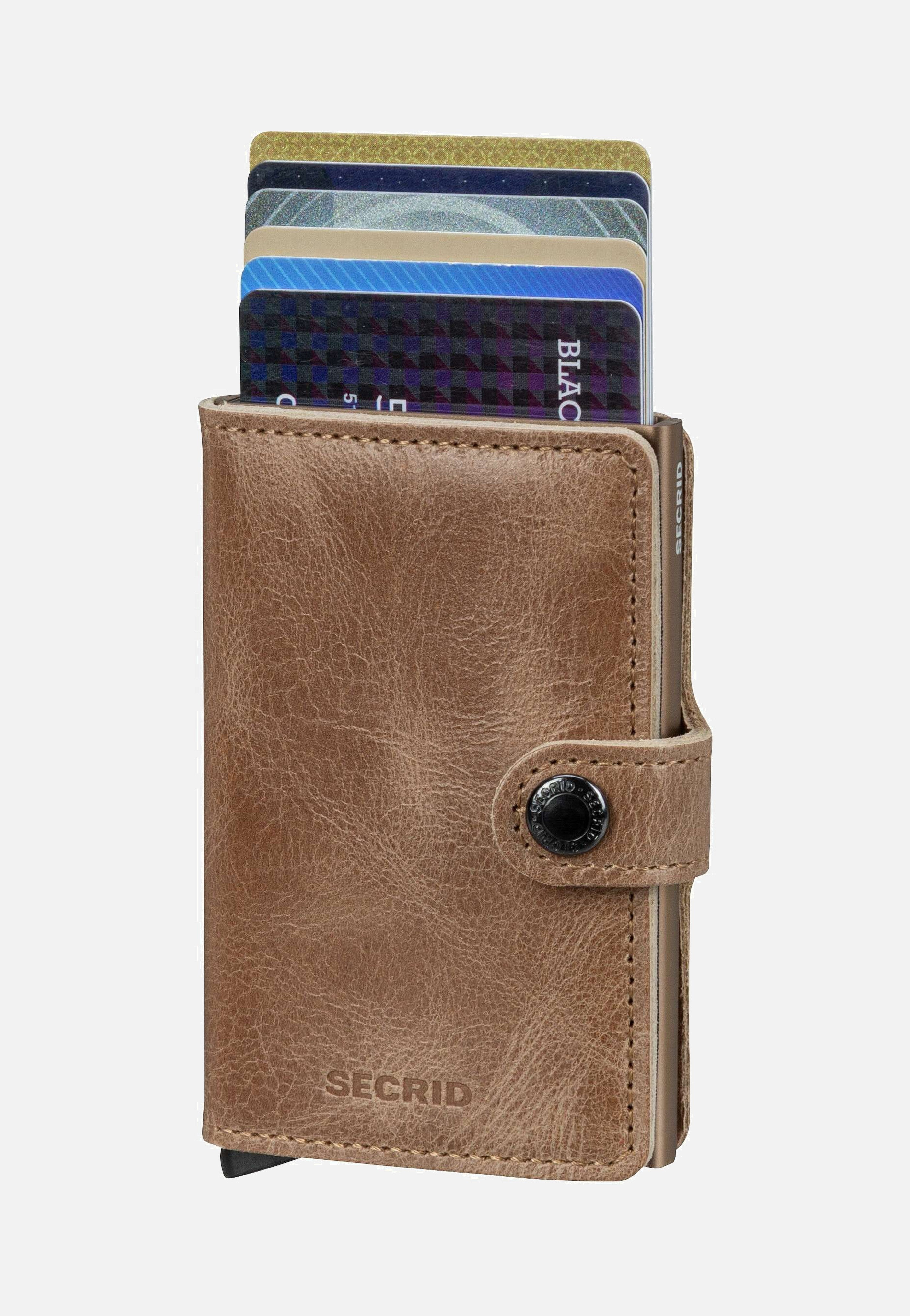 Secrid Miniwallet Vintage Taupe Portemonnaie