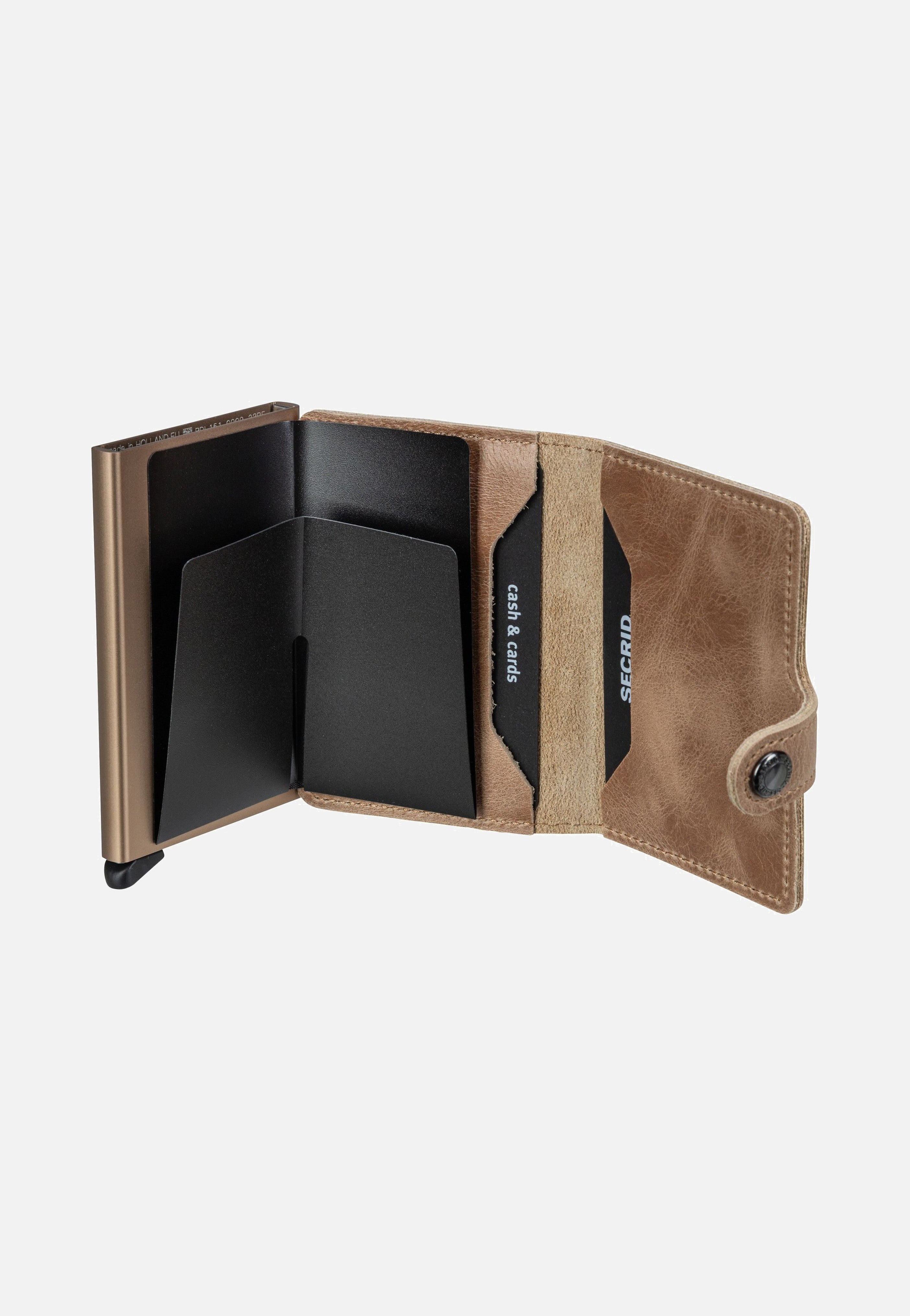 Secrid Miniwallet Vintage Taupe Portemonnaie