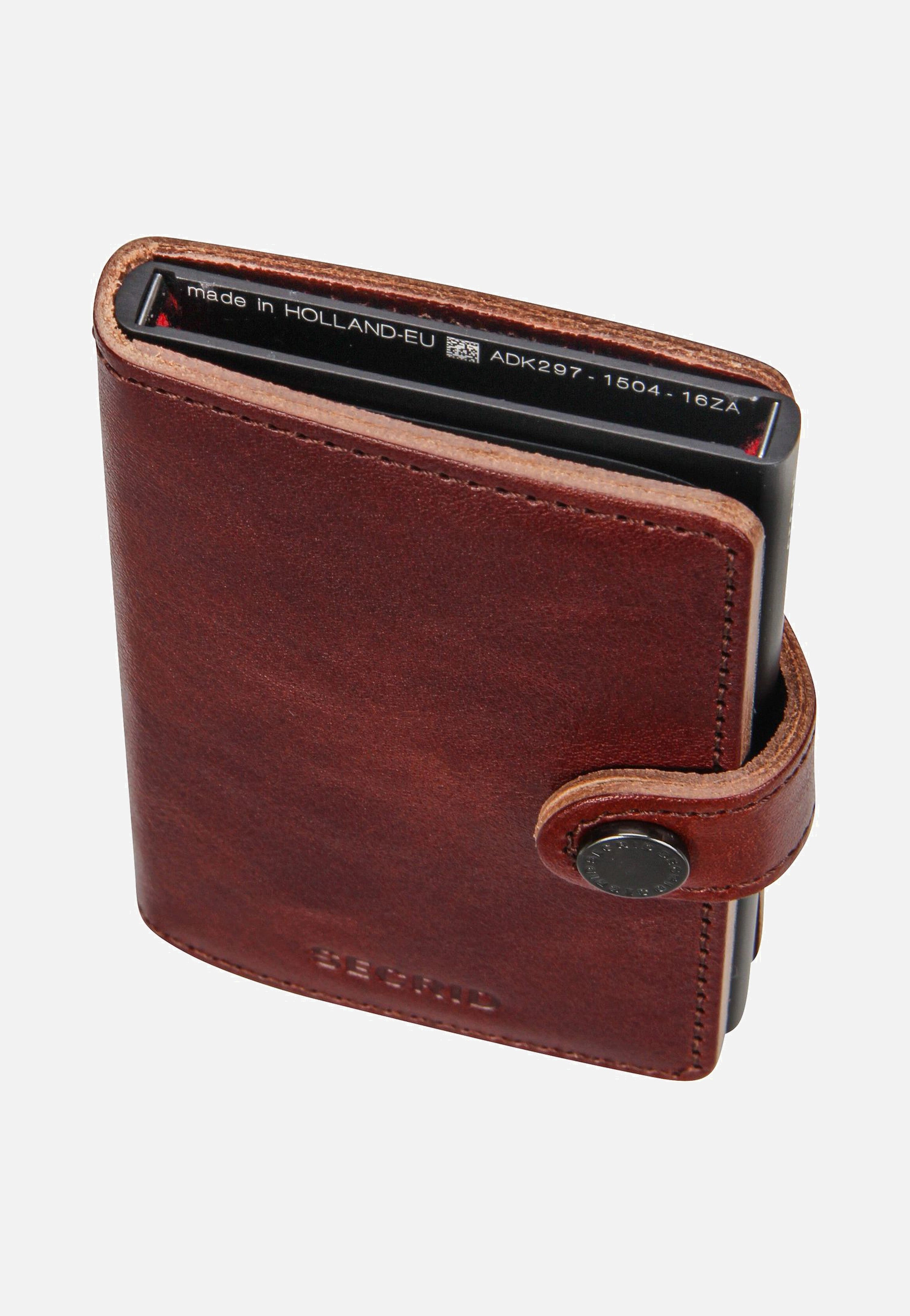 Secrid Premium Miniwallet Basco Brown Portemonnaie