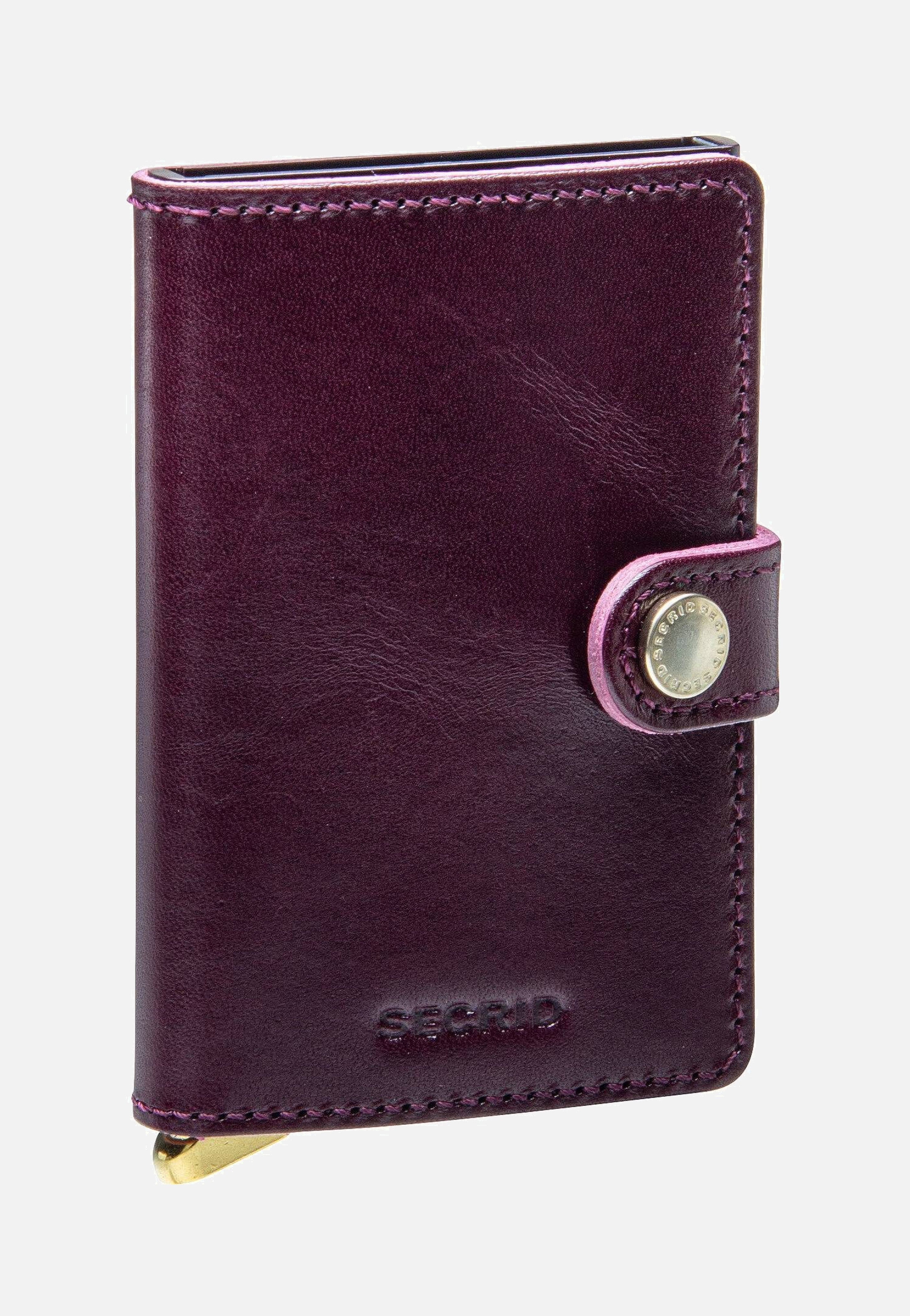 Secrid Premium Miniwallet Dusk Bordeaux Portemonnaie