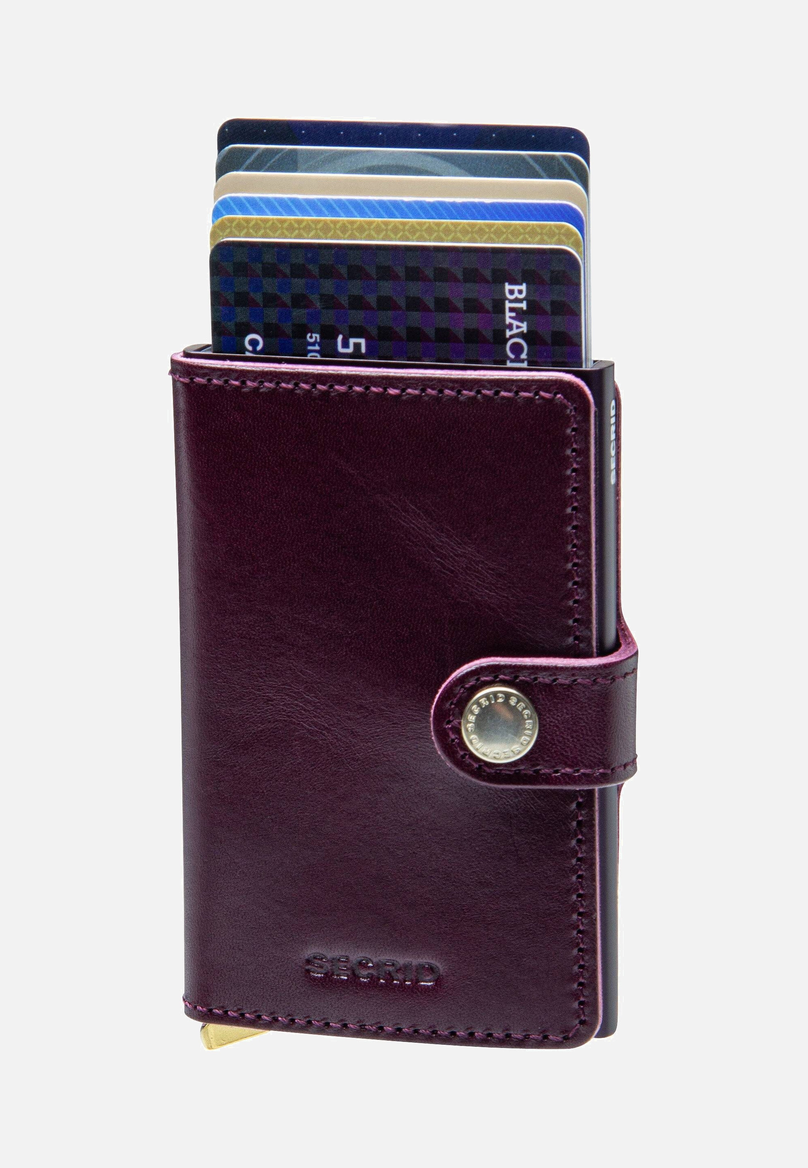 Secrid Premium Miniwallet Dusk Bordeaux Portemonnaie