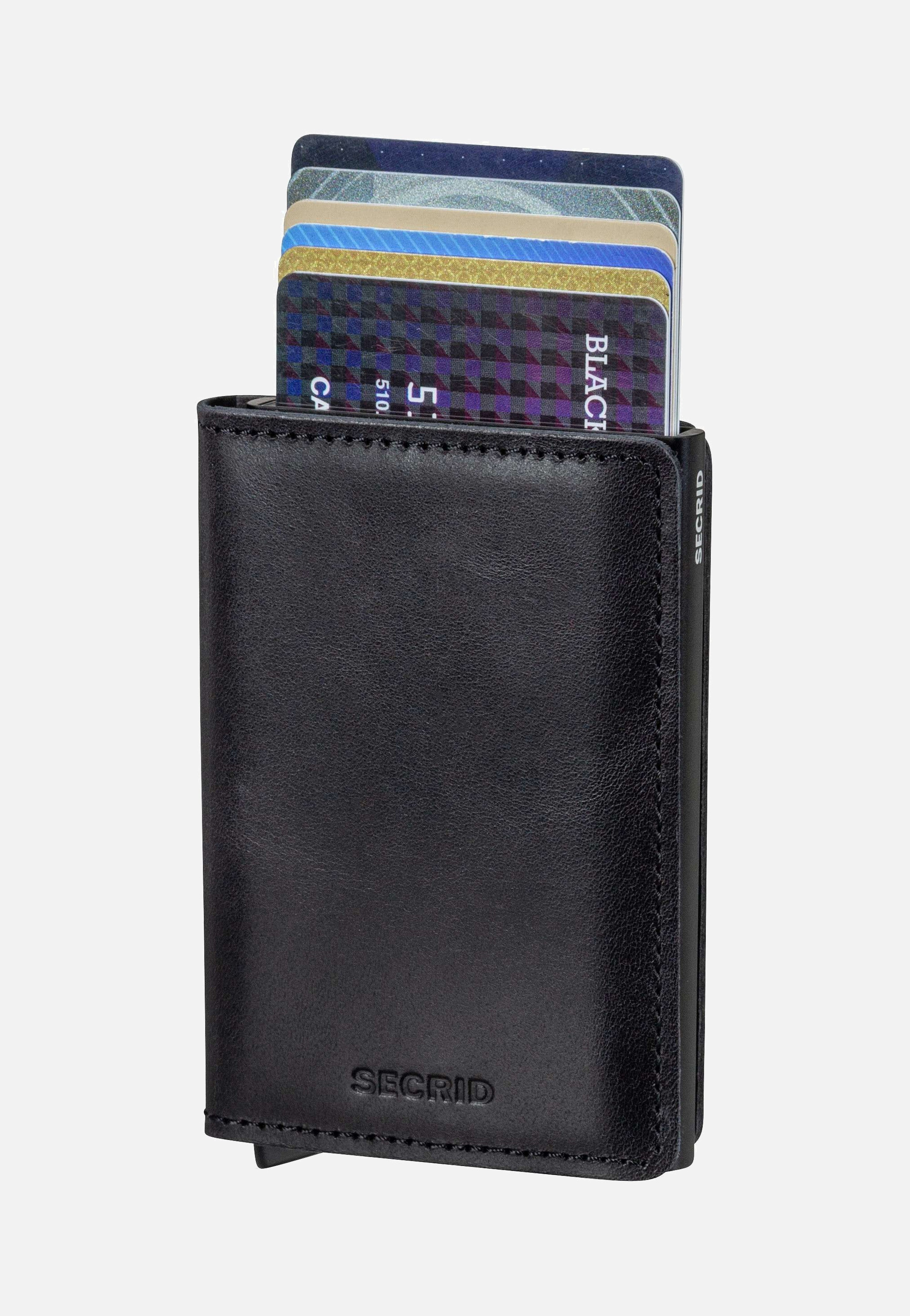 Secrid Slimwallet Vintage Black Portemonnaie