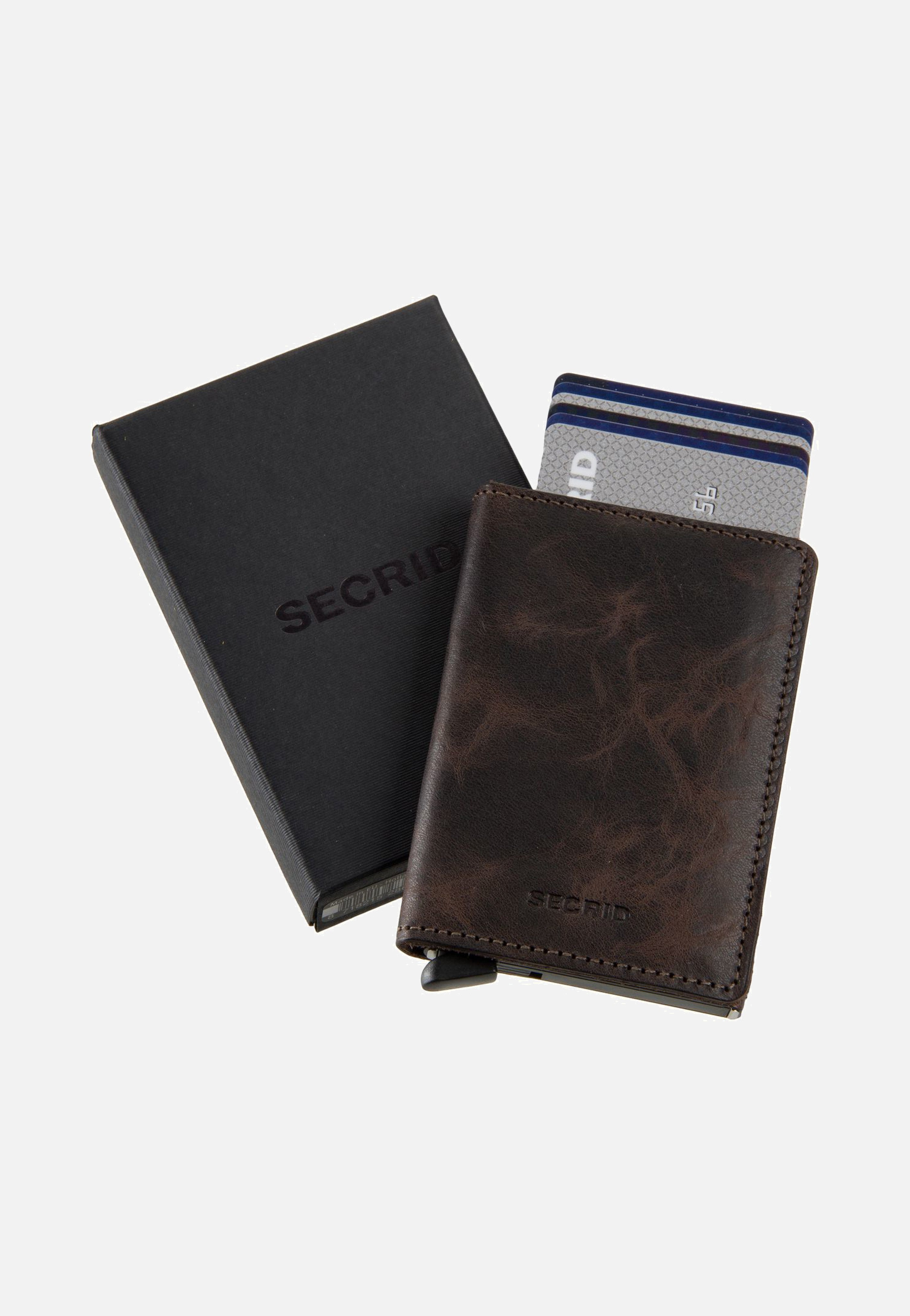 Secrid Slimwallet Vintage Chocolate Portemonnaie