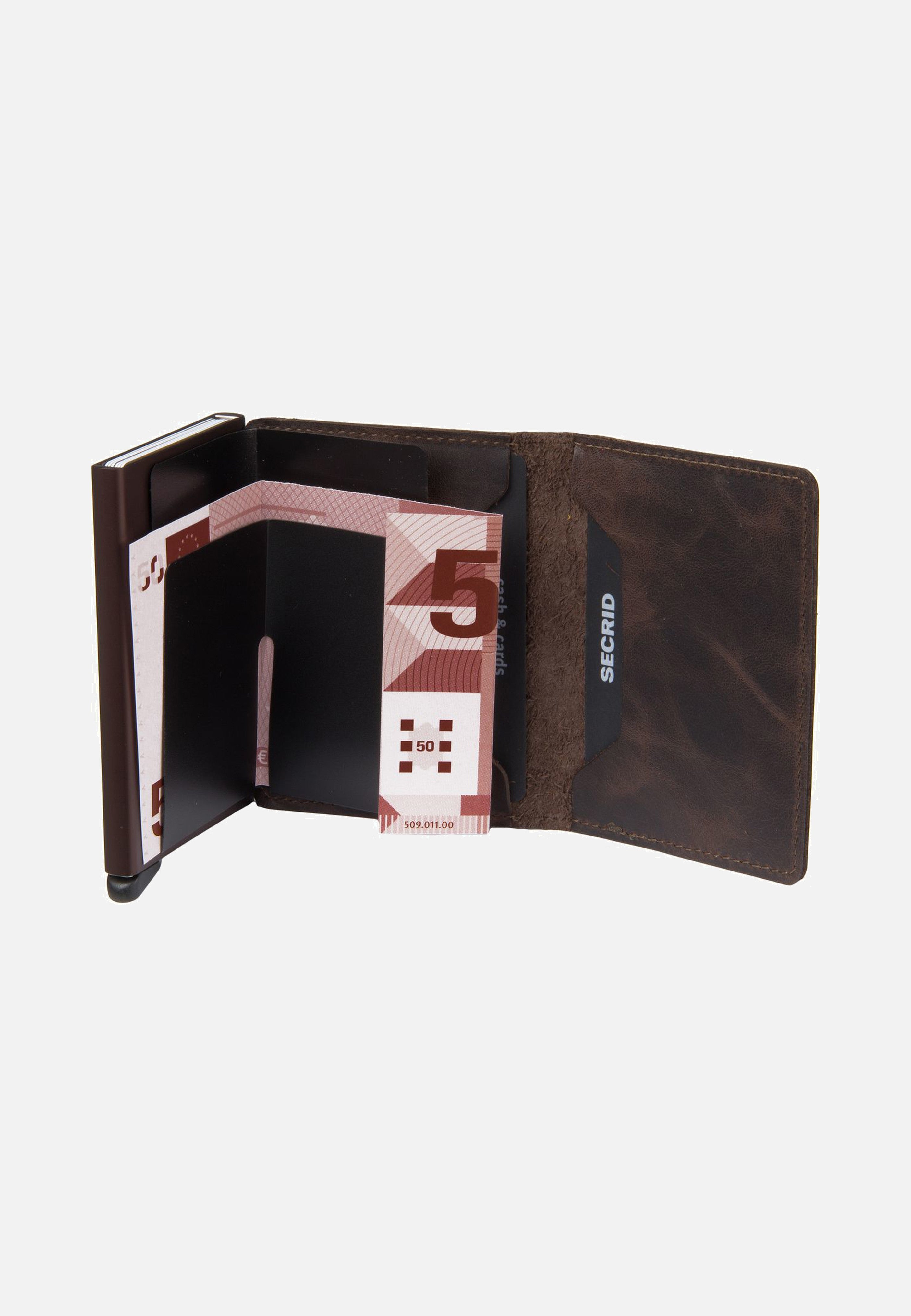 Secrid - Slimwallet Vintage Chocolate - Wallet | Neutral-Image