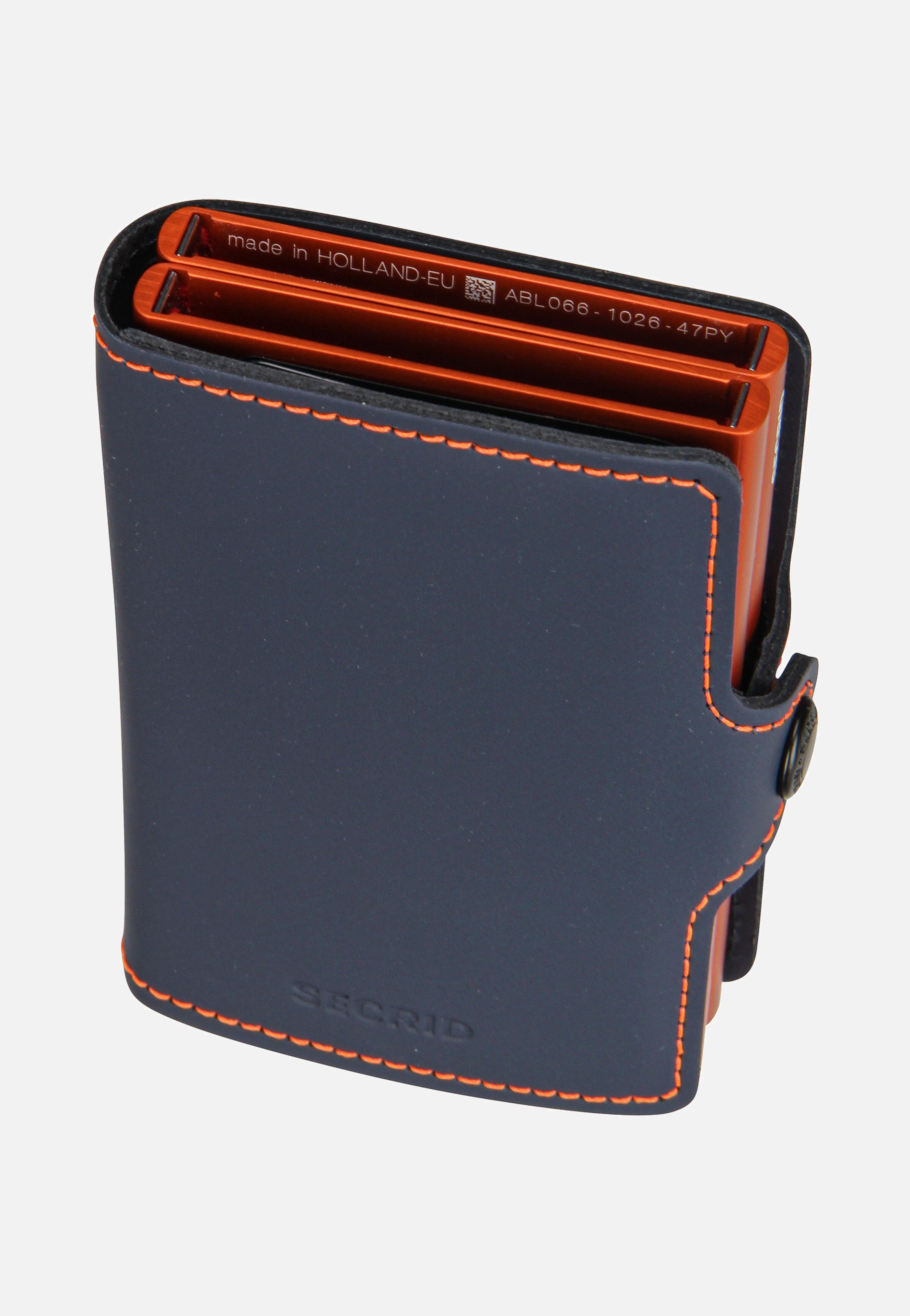 Secrid - Twinwallet Matte Night Blue-Orange - Wallet | Neutral-Image