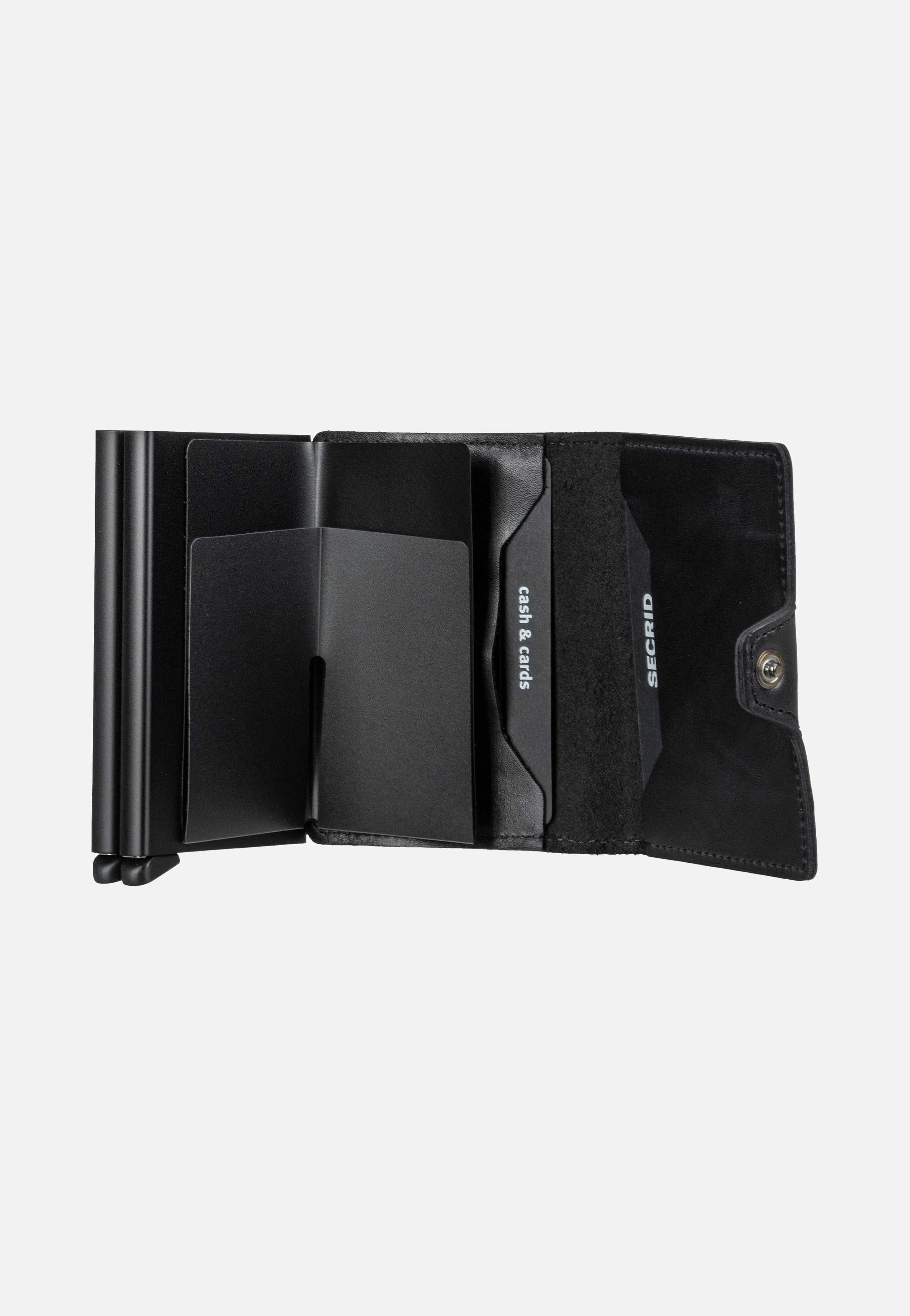 Secrid Twinwallet Vintage Black Portemonnaie