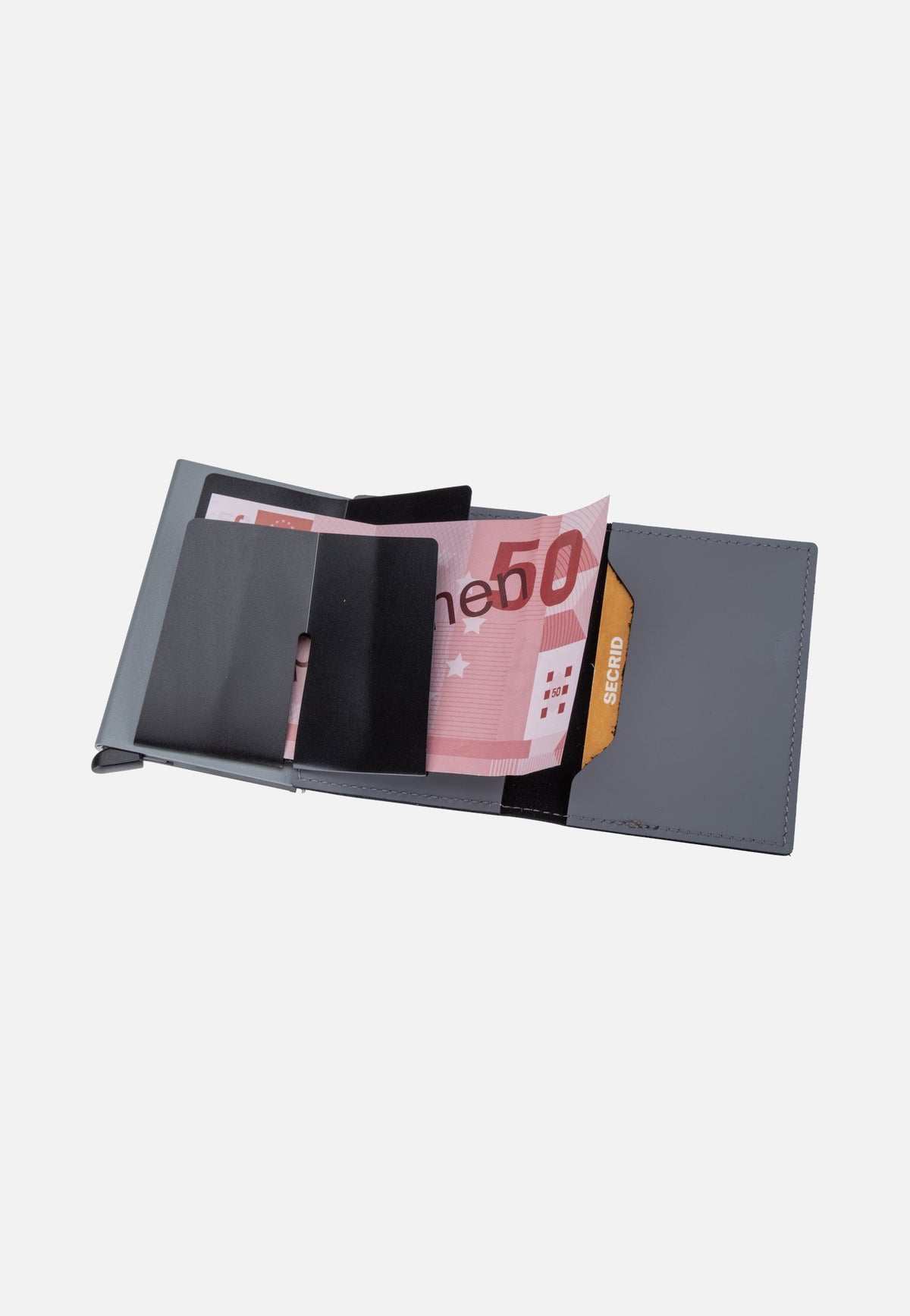 Secrid Bandwallet Matte Grey-Black Portemonnaie